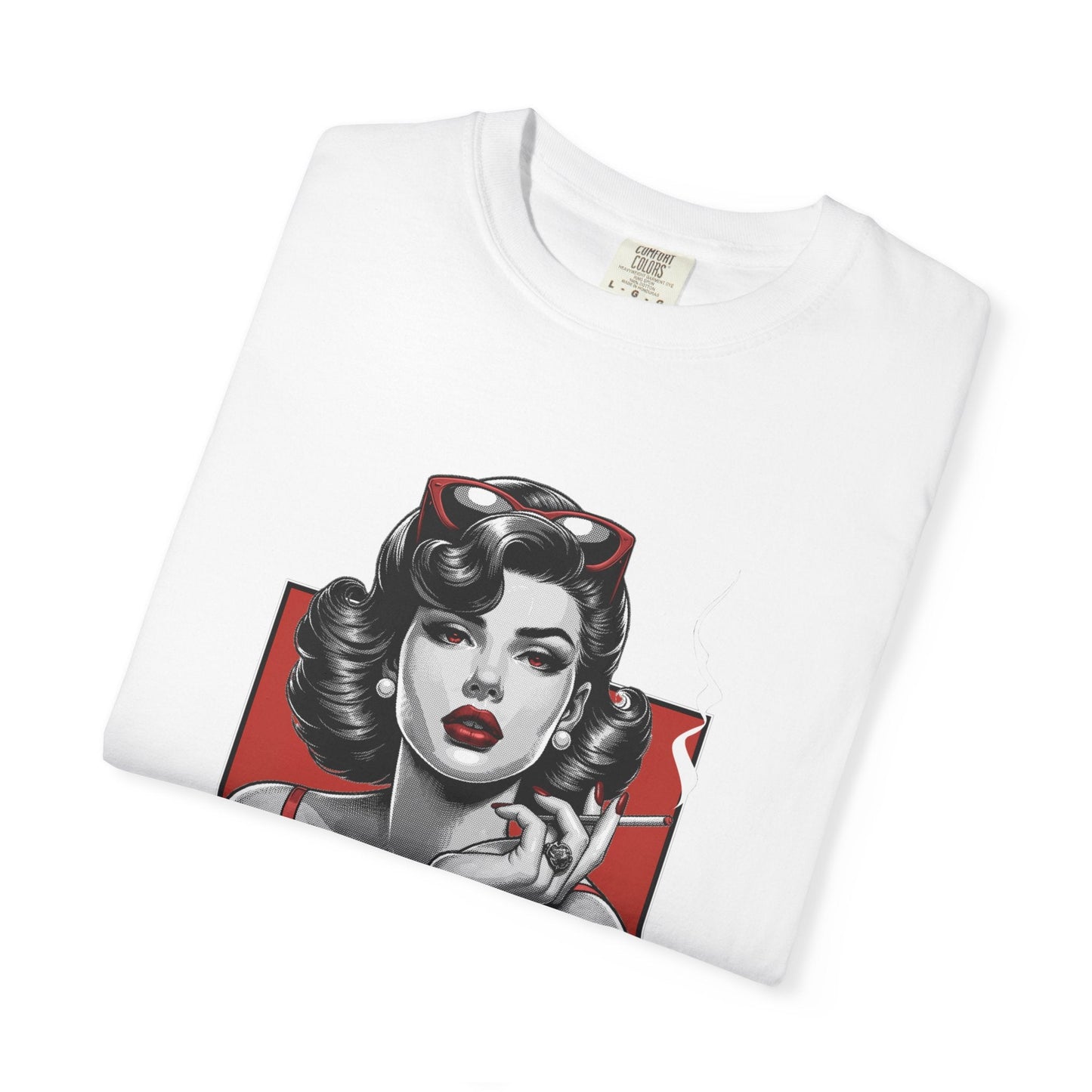 Classic Hollywood glamour unisex graphic t-shirt retro design