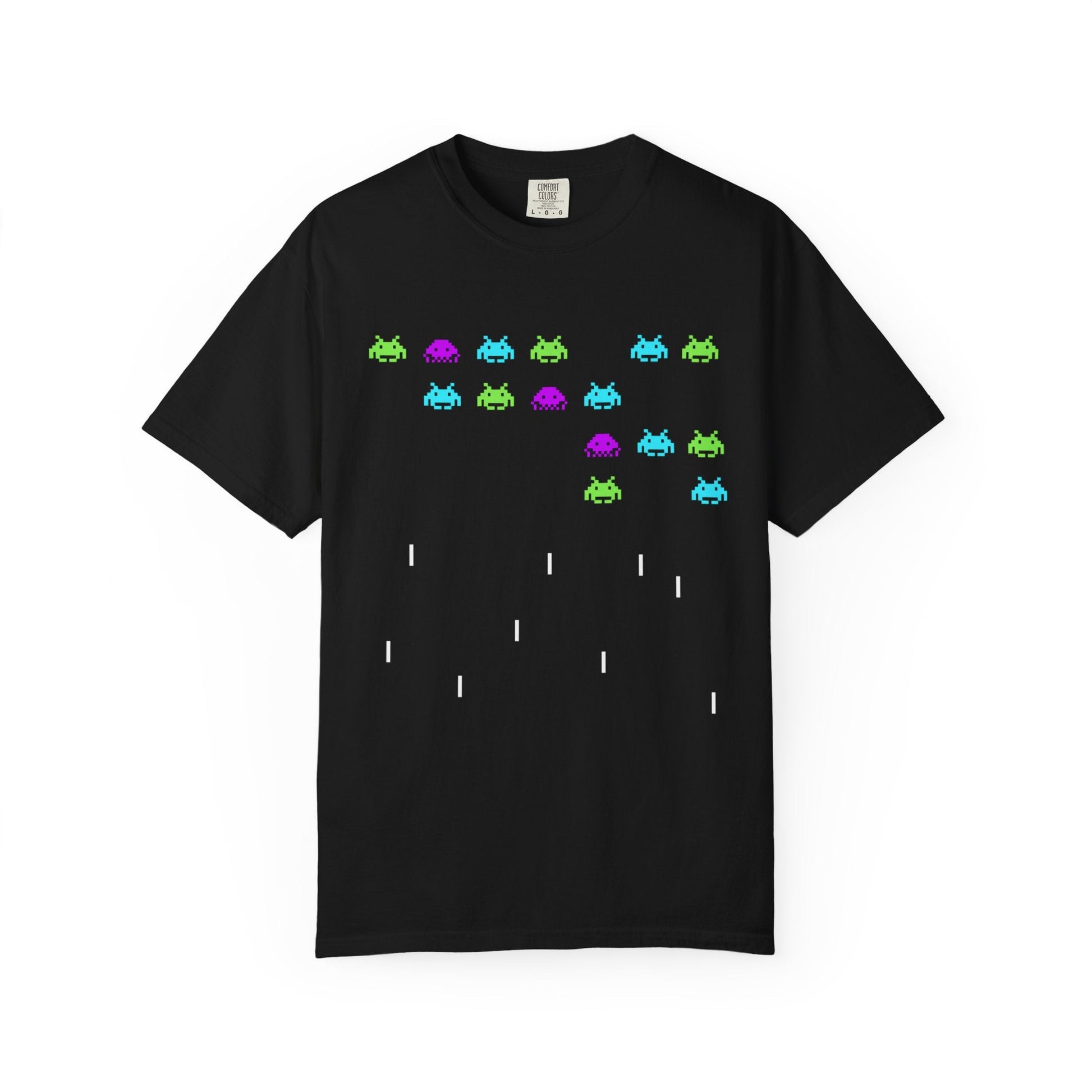 Space invader 80' T-shirt - Retro Arcade Game Nostalgic Gaming Tee