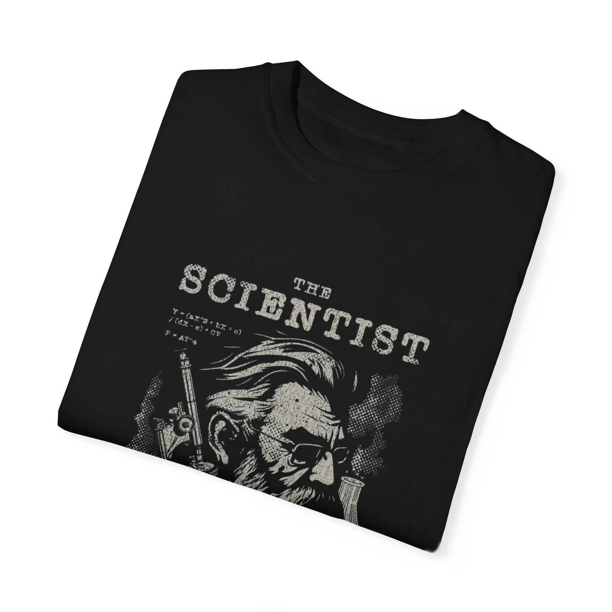 The scientist t-shirt - vintage style movie graphic tee for enthusiasts
