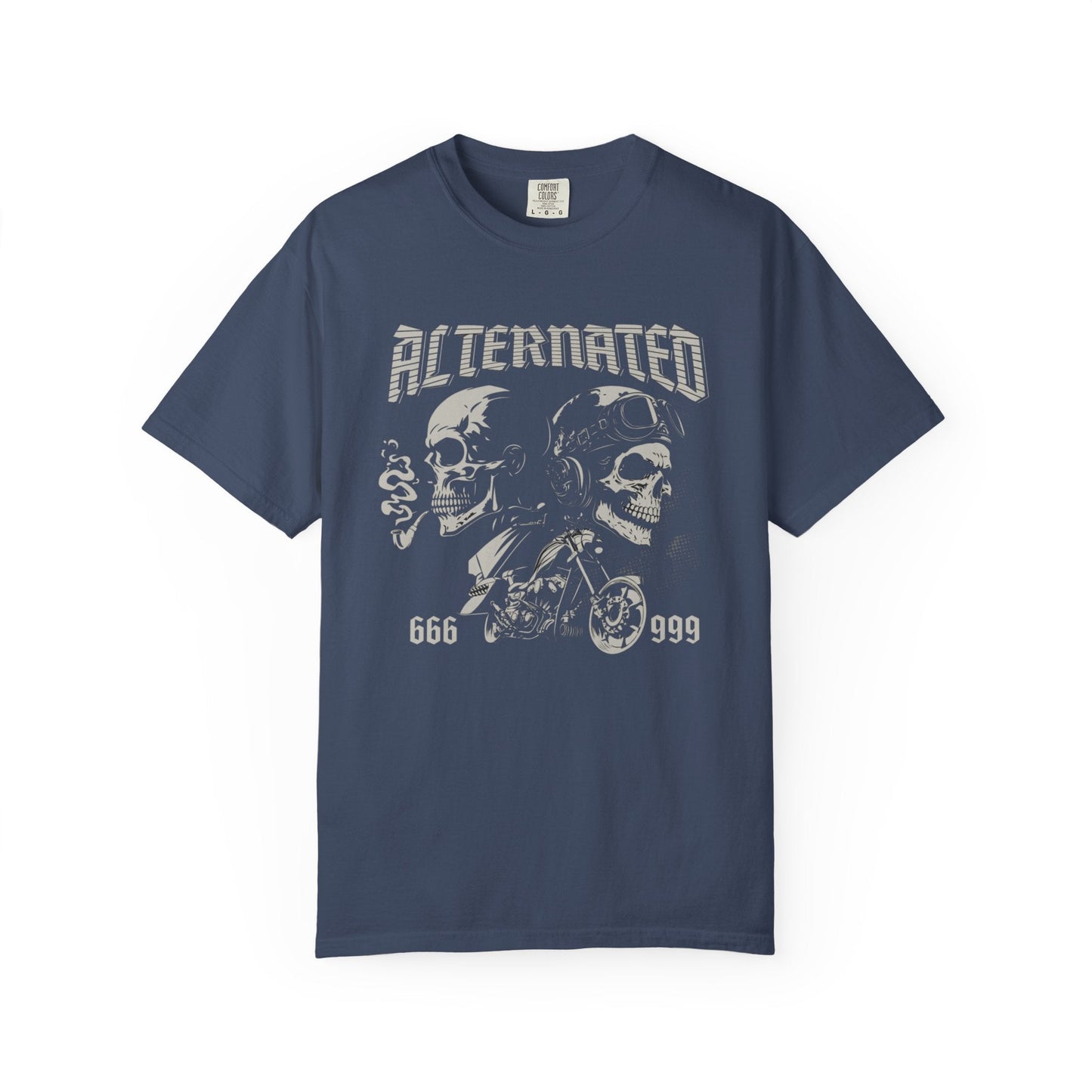 Biker skull unisex t-shirt - Bold & adventurous design