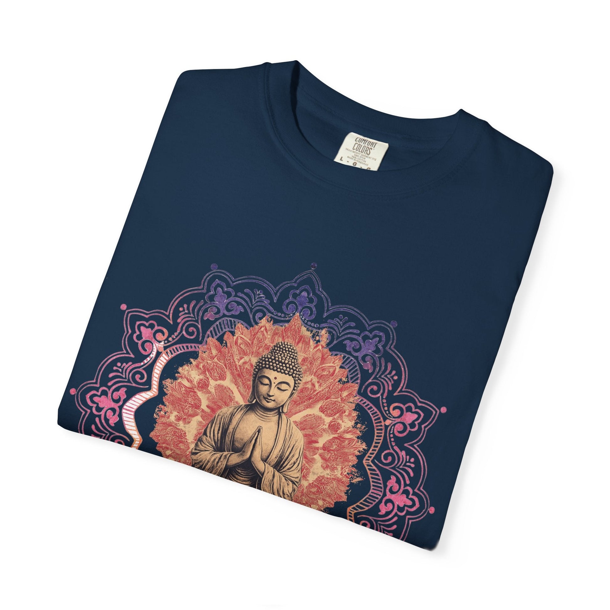 Lotus meditation t-shirt for peaceful and stylish wear