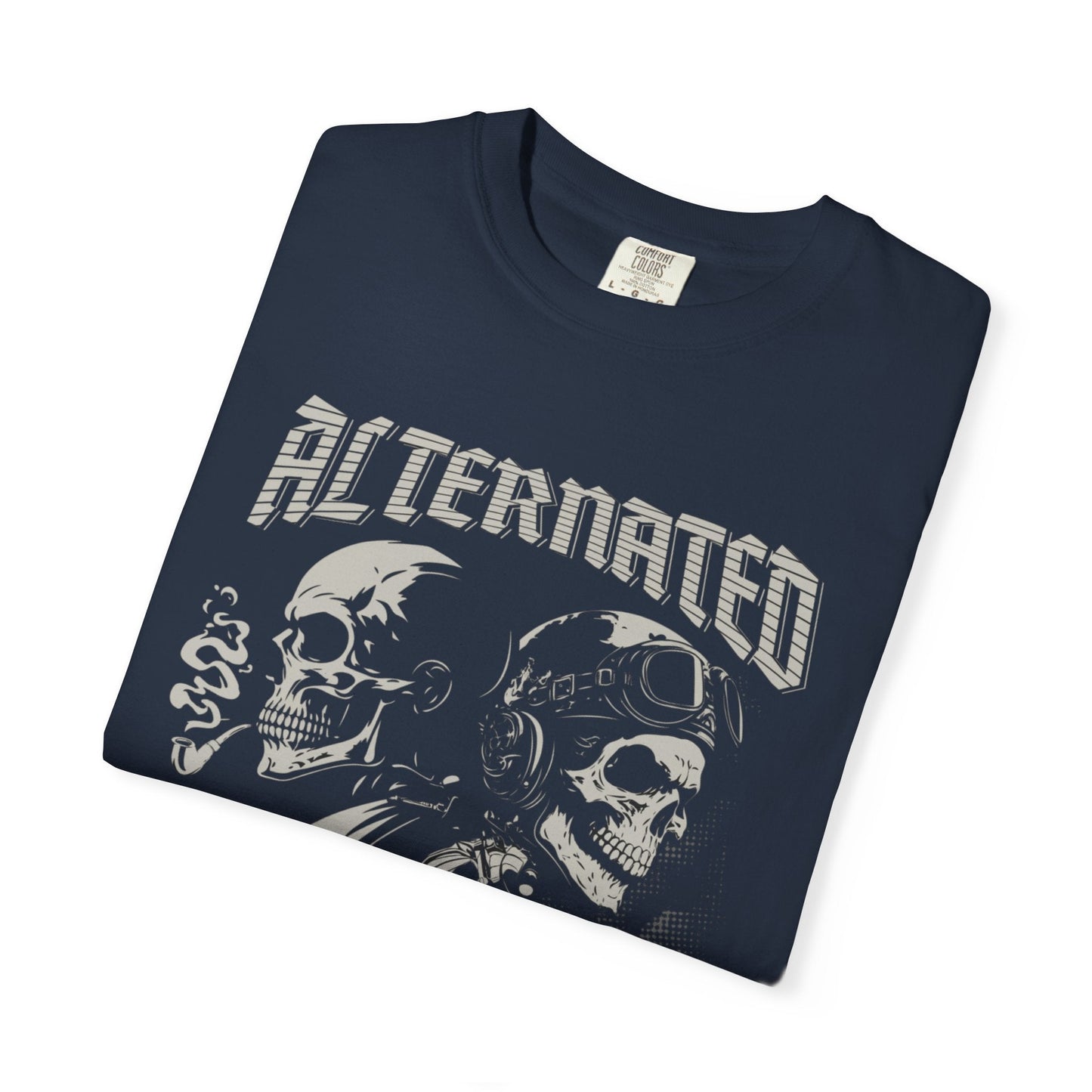 Biker skull unisex t-shirt - Bold & adventurous design