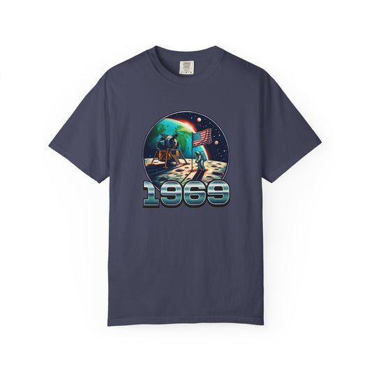 Moon landing 1969 - Customizable Comfort t-shirt for space lovers