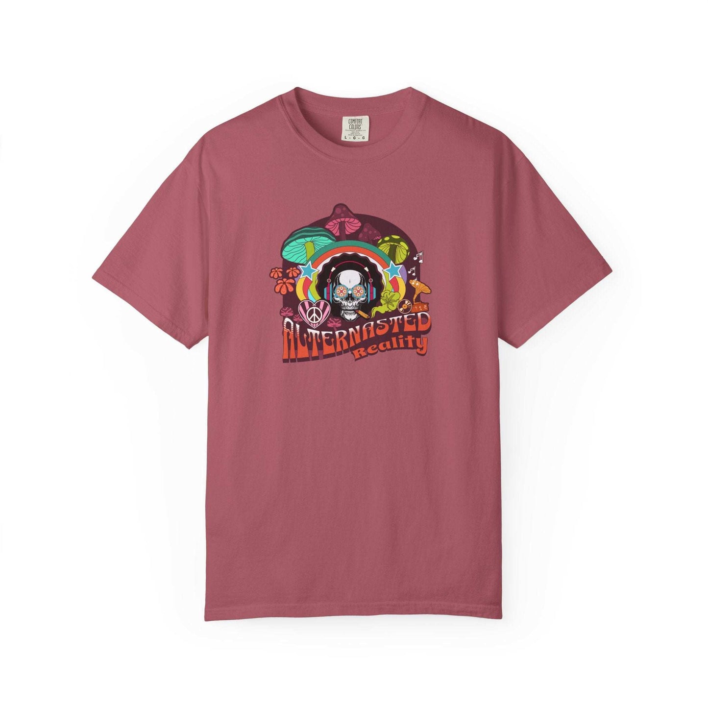 Party skull psychedelic tee