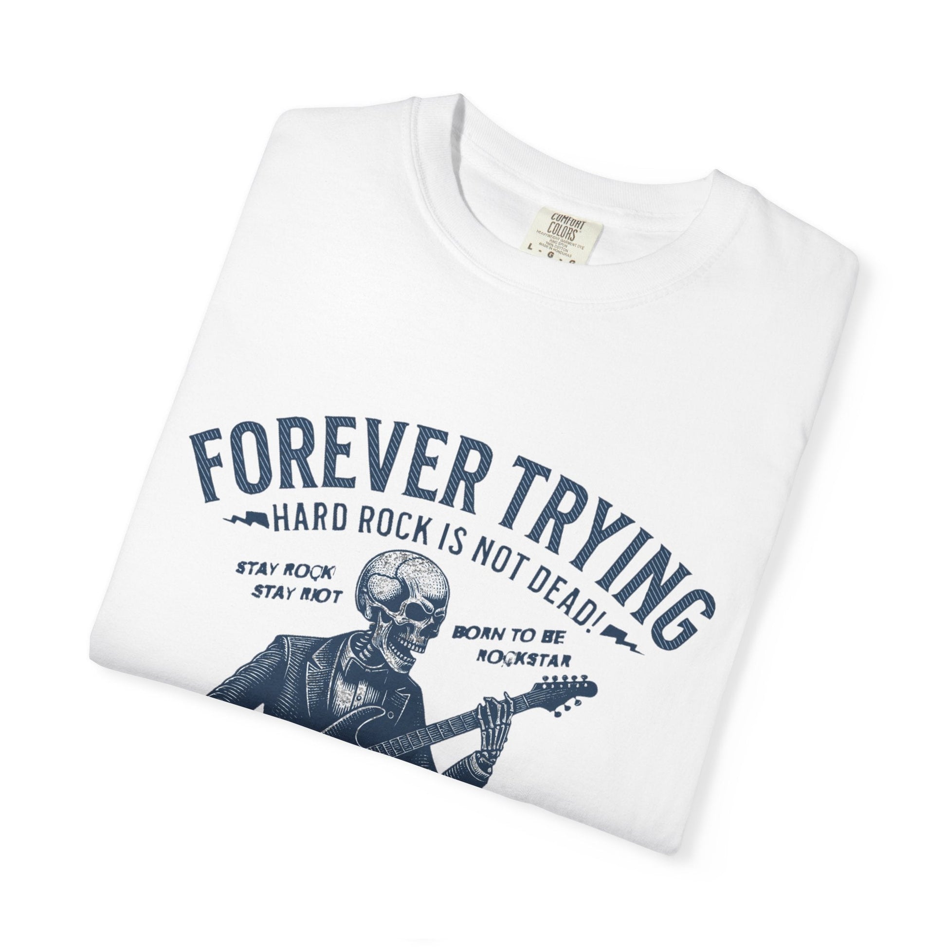 Rose rocker guitarist: stylish t-shirt for rockers