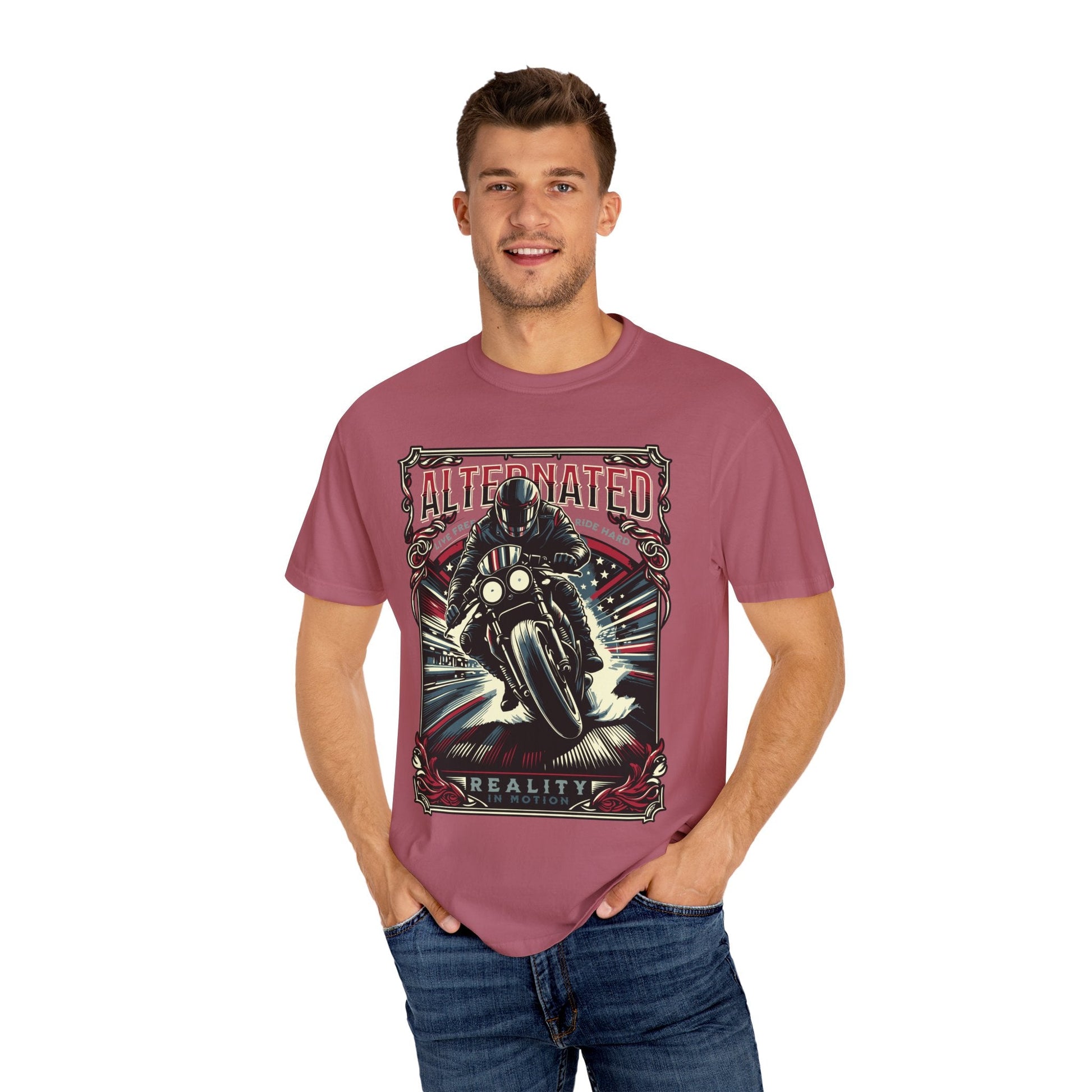 Motorcycle Rider t-shirt: Bold graphic tee for enthusiasts