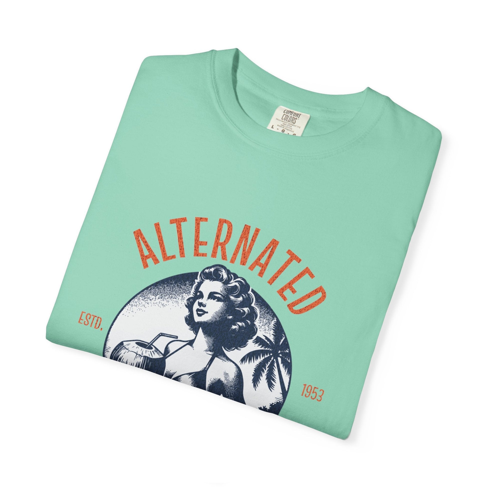 Alternated reality unisex t-shirt - vintage pin up style tee