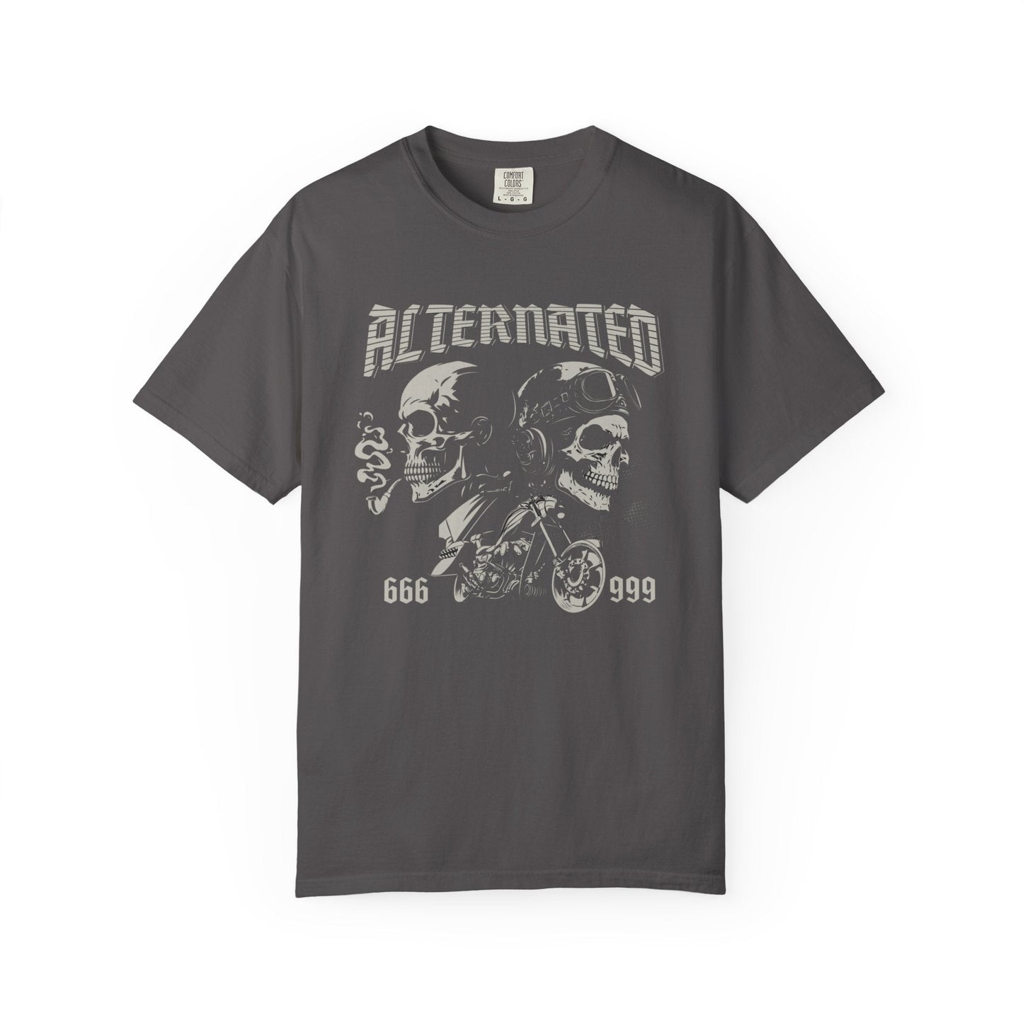 Biker skull unisex t-shirt - Bold & adventurous design