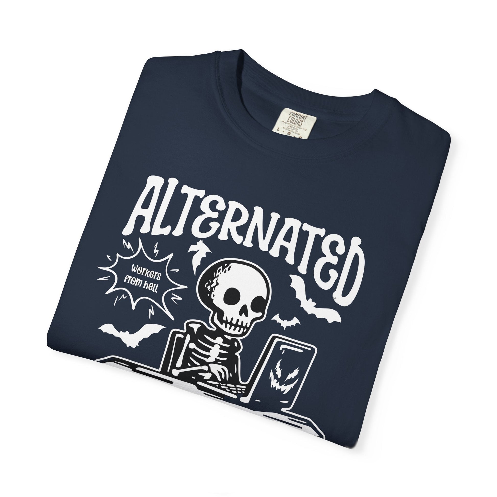 Work skeleton  t-shirt | Fun and quirky design