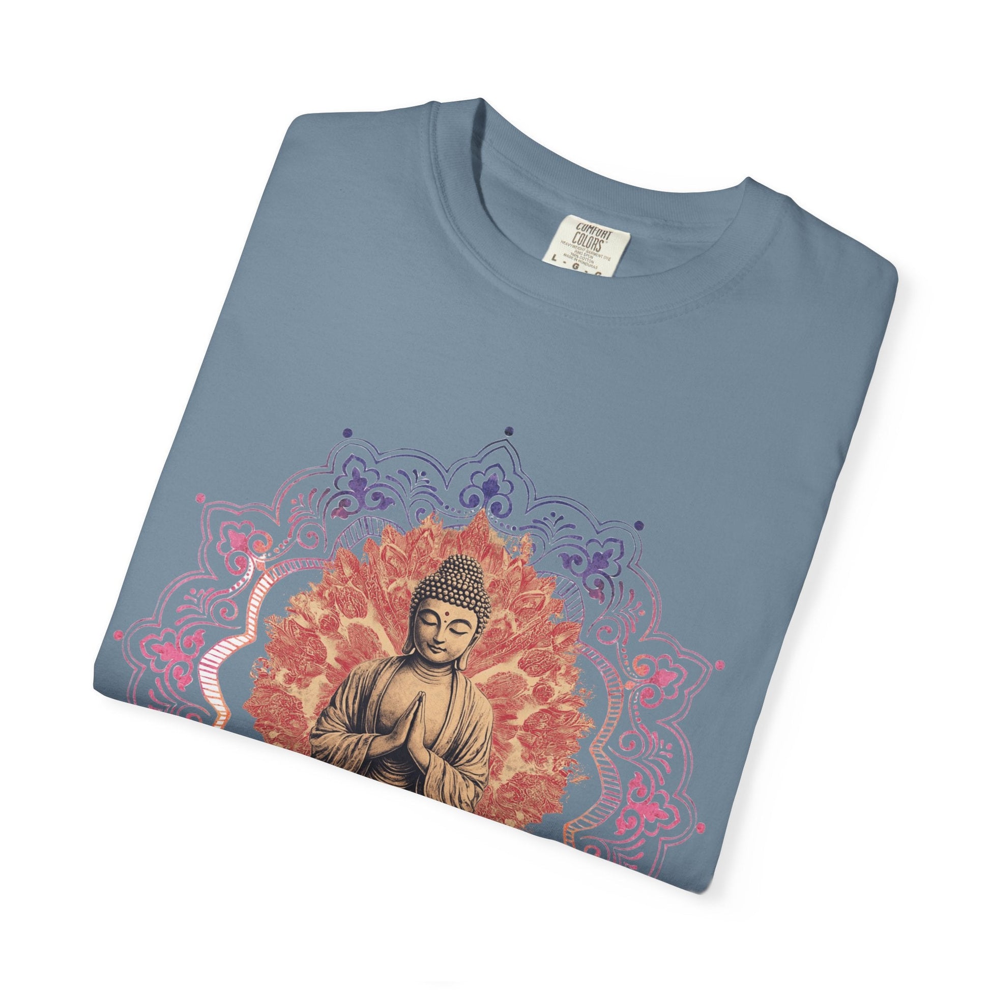 Lotus meditation t-shirt for peaceful and stylish wear