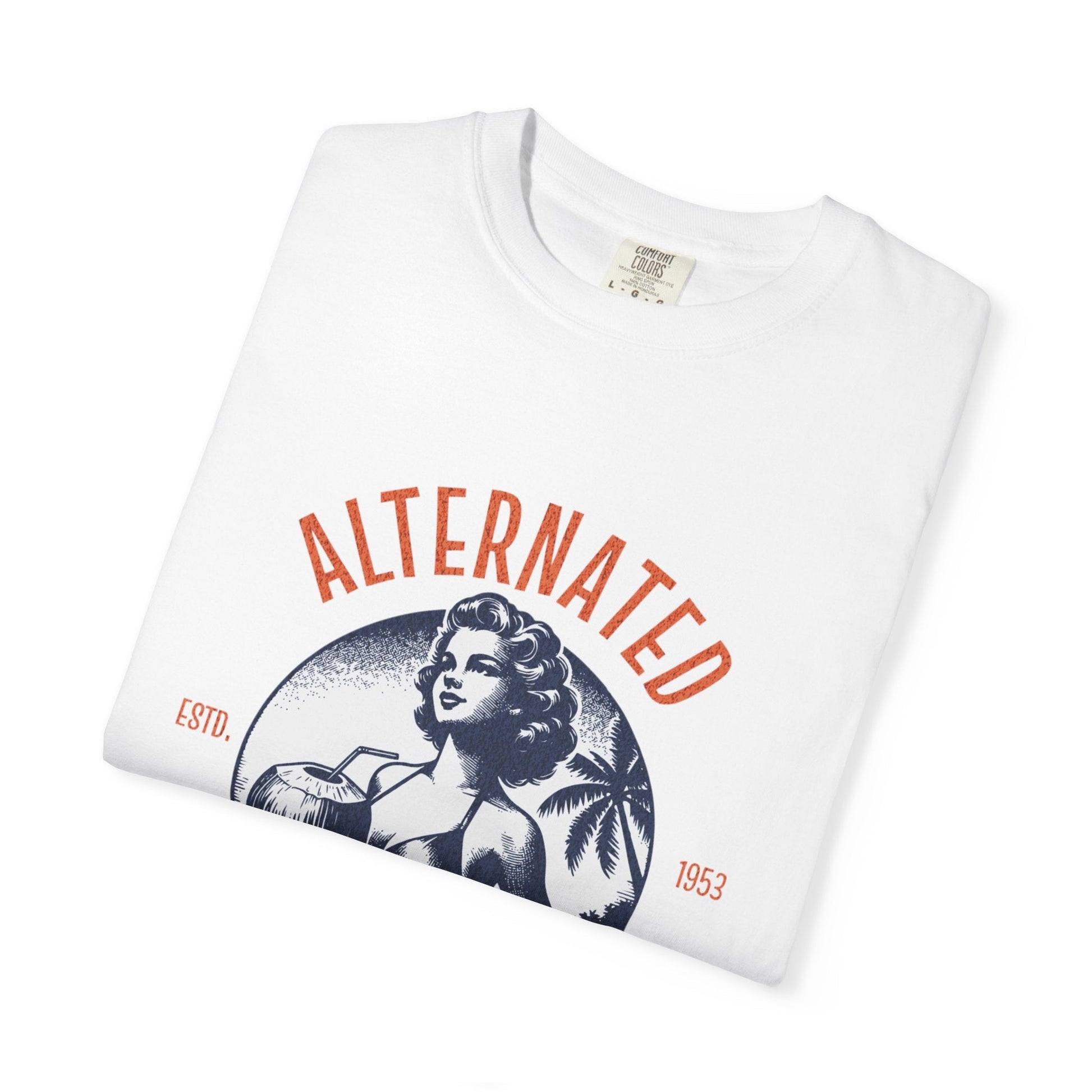Alternated reality unisex t-shirt - vintage pin up style tee