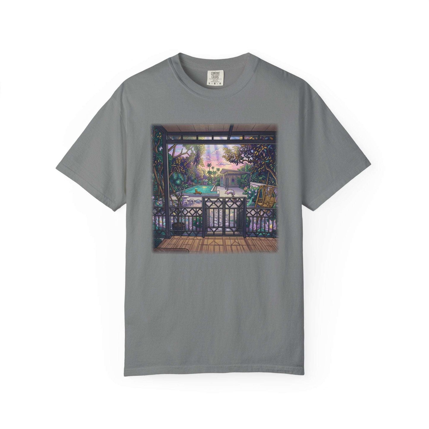 Heaven house view unisex t-shirt