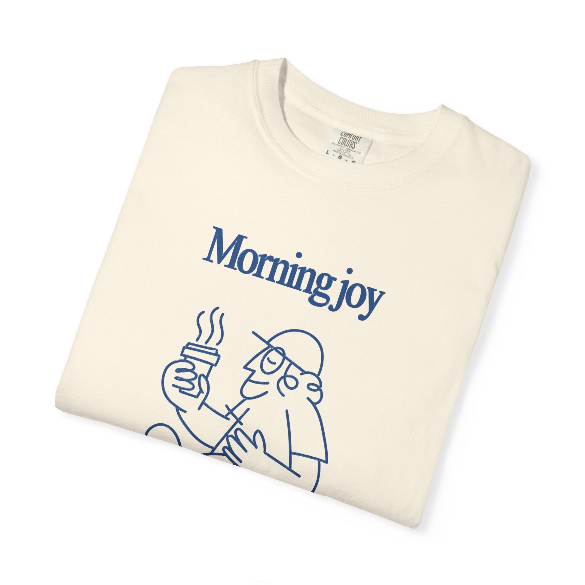 Morning joy t-shirt - Calm coffee simple line design for all