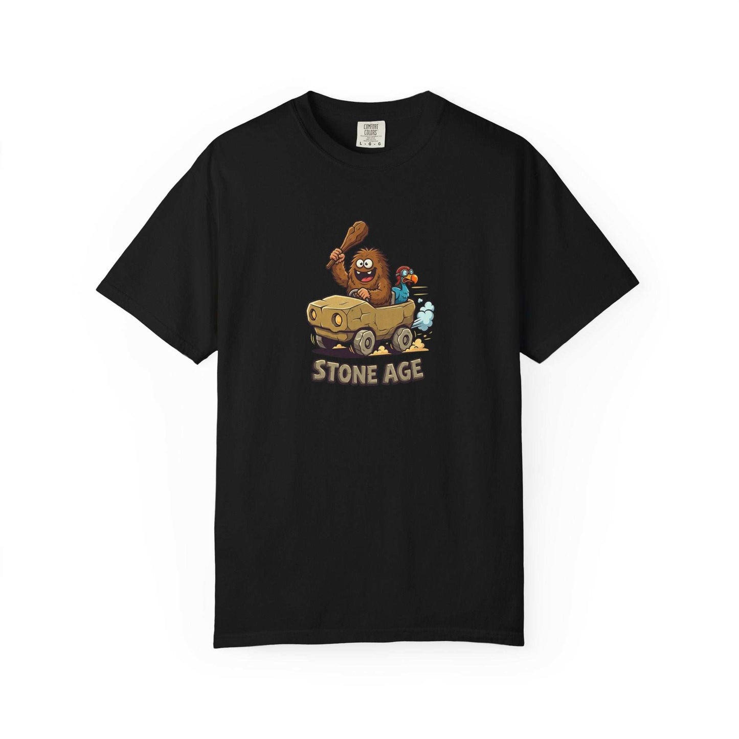 Stone age T-shirt - Soft Garment-Dyed Comfort 