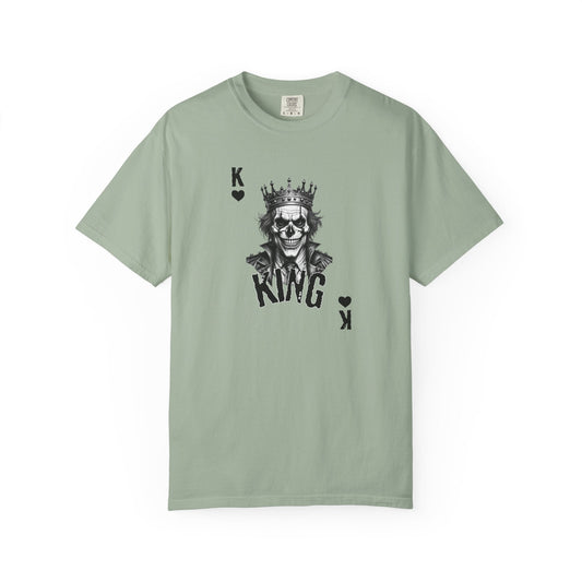 King of Heart T-shirt with bold heart graphic symbolizing love and courage