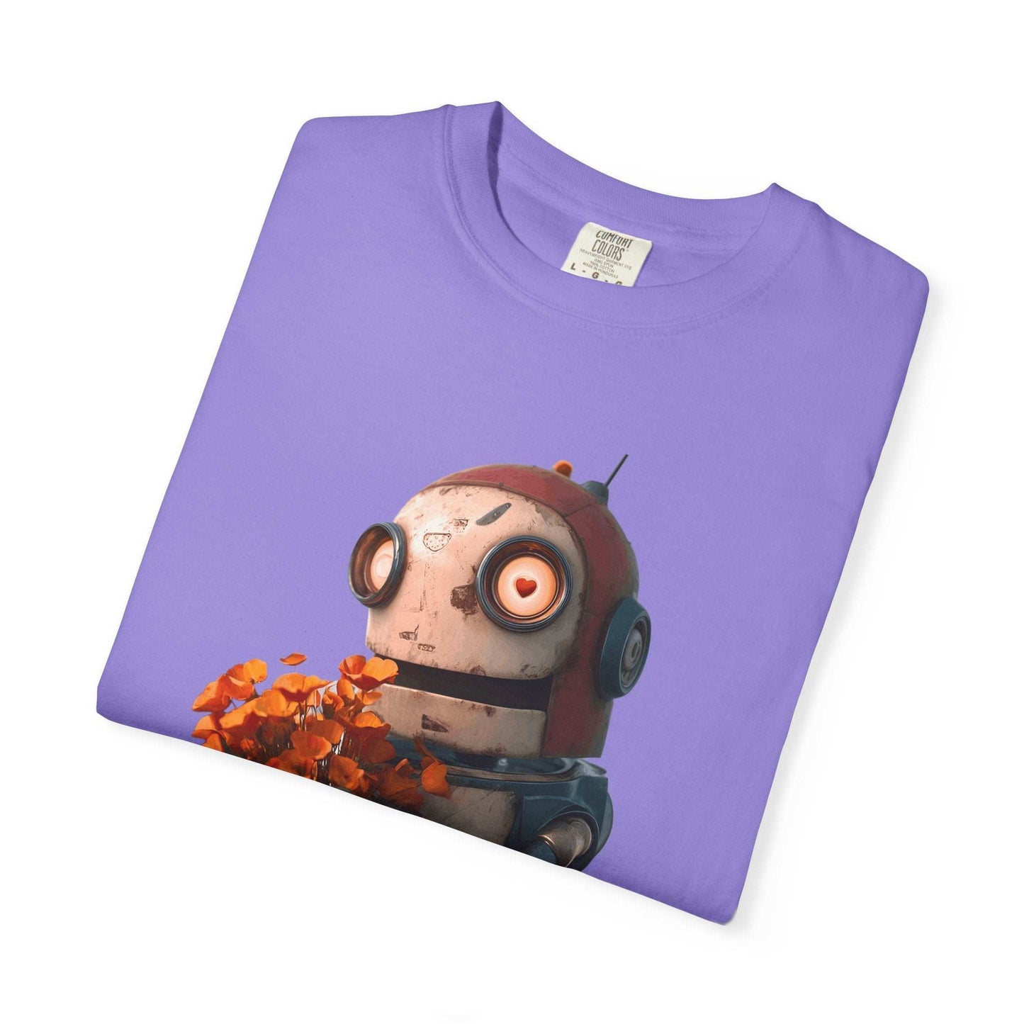 A Robot's Love Unisex Cool T-shirt 