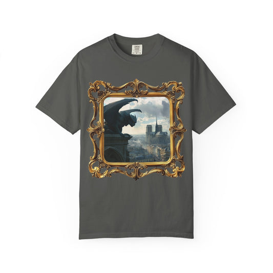 Paris mysteries gothic t-Shirt - Unique gargoyle design