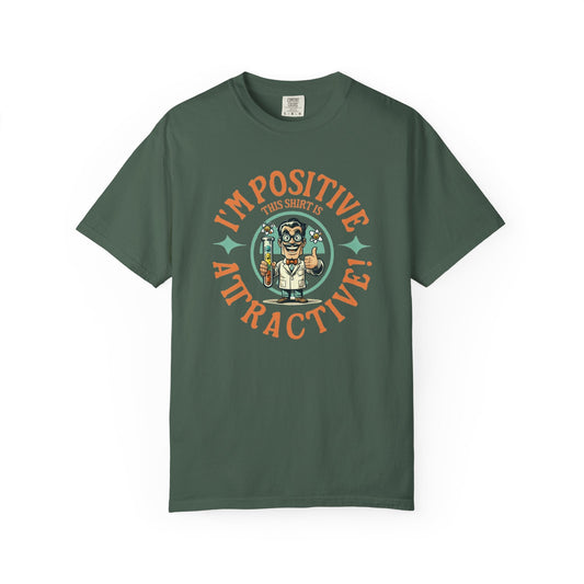 Positive man formula - Fun  unisex graphic t-shirt for science fans