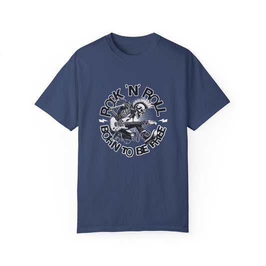 Rock n' roll cool graphic guitar unisex T-shirt - edgy style
