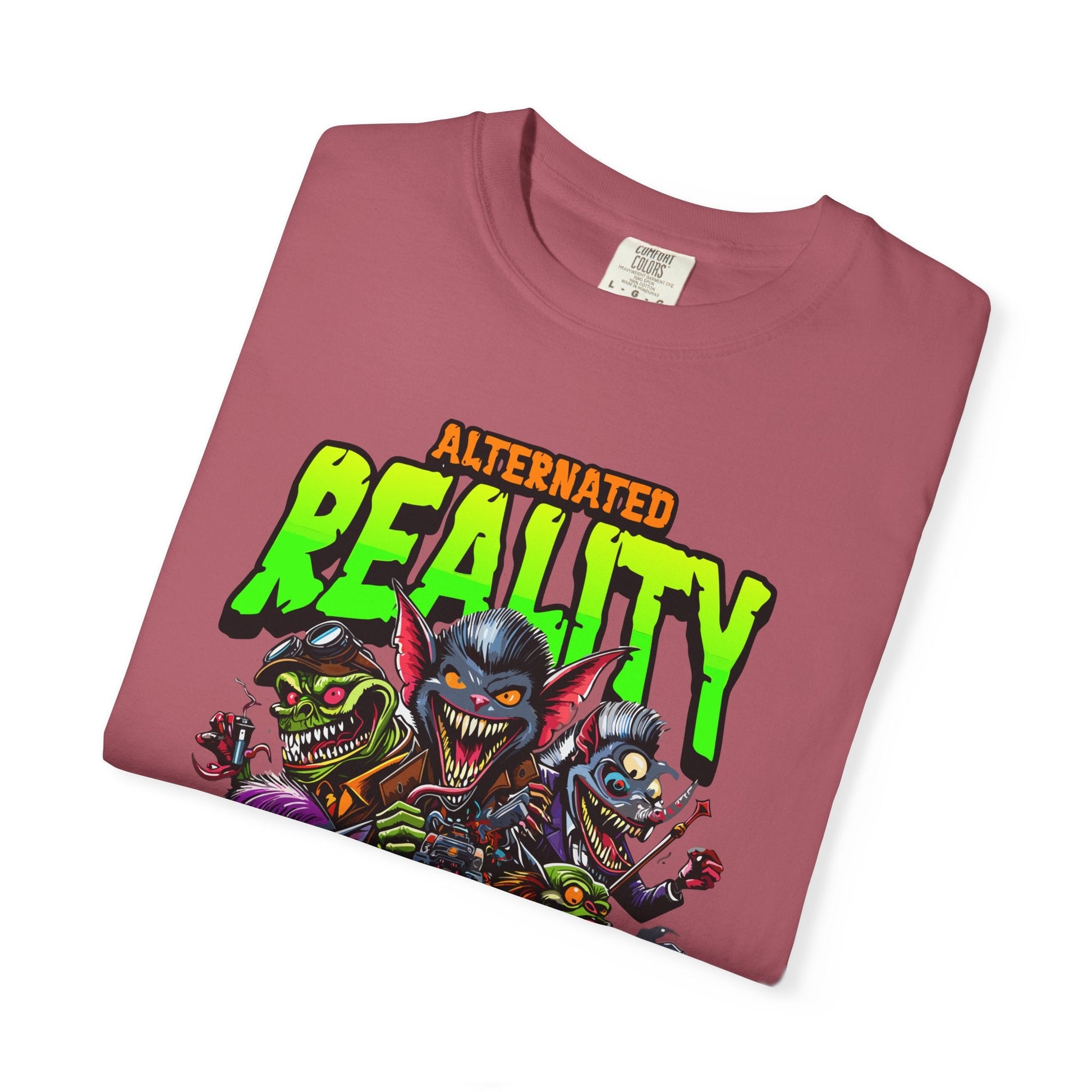 Funny monsters T-shirt with vintage hot rod graphic design