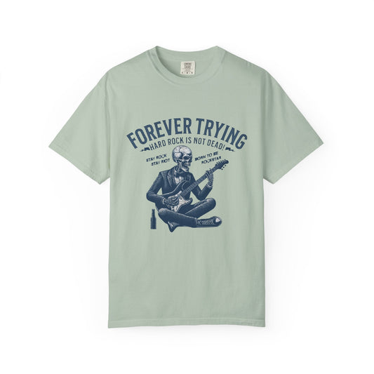 Rose rocker guitarist: stylish t-shirt for rockers