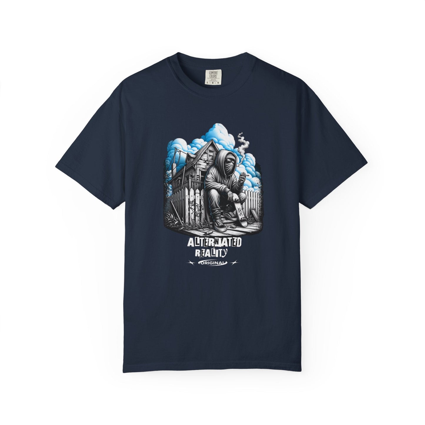 Street life T-shirt - Hooded graphic design for unique style
