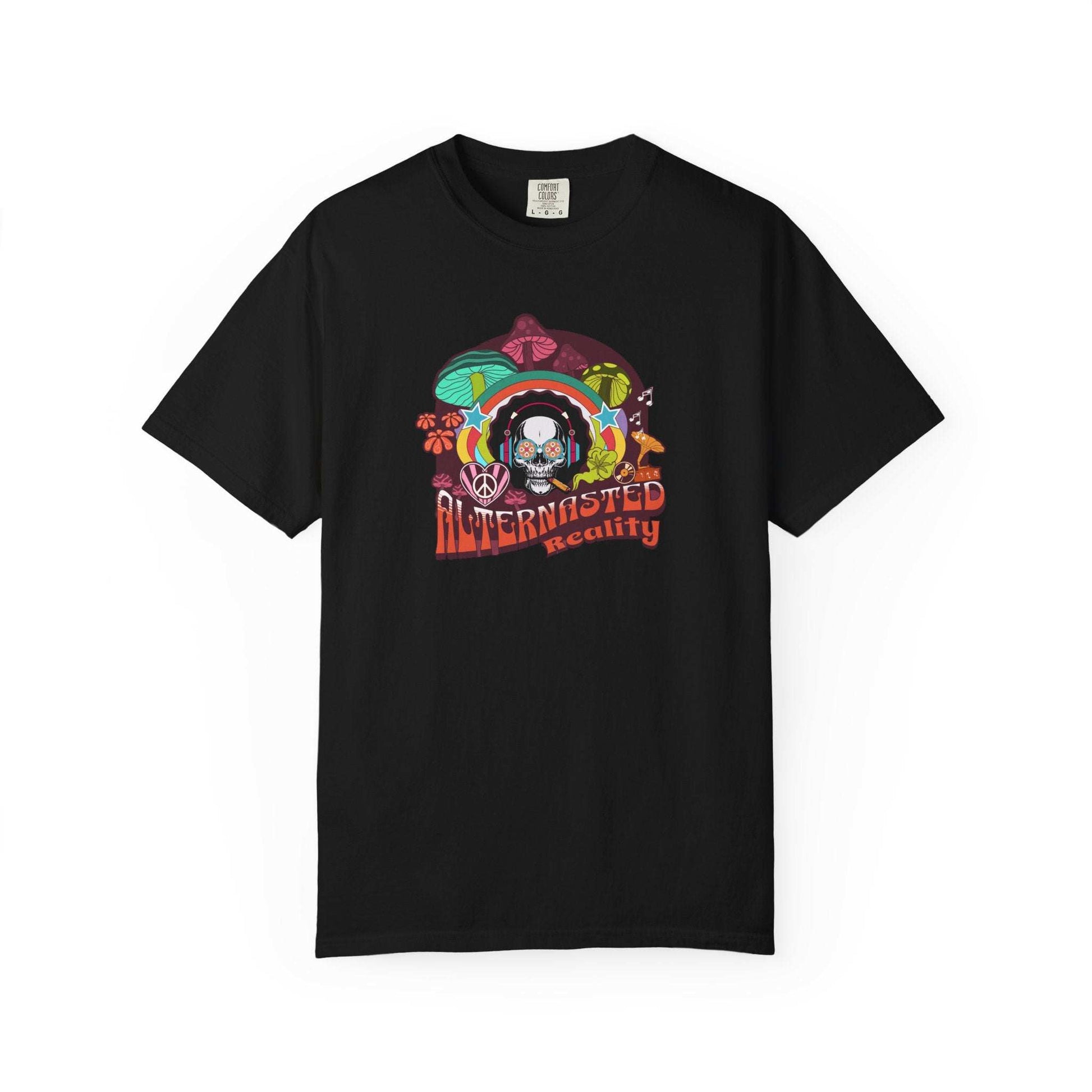 Party skull psychedelic tee