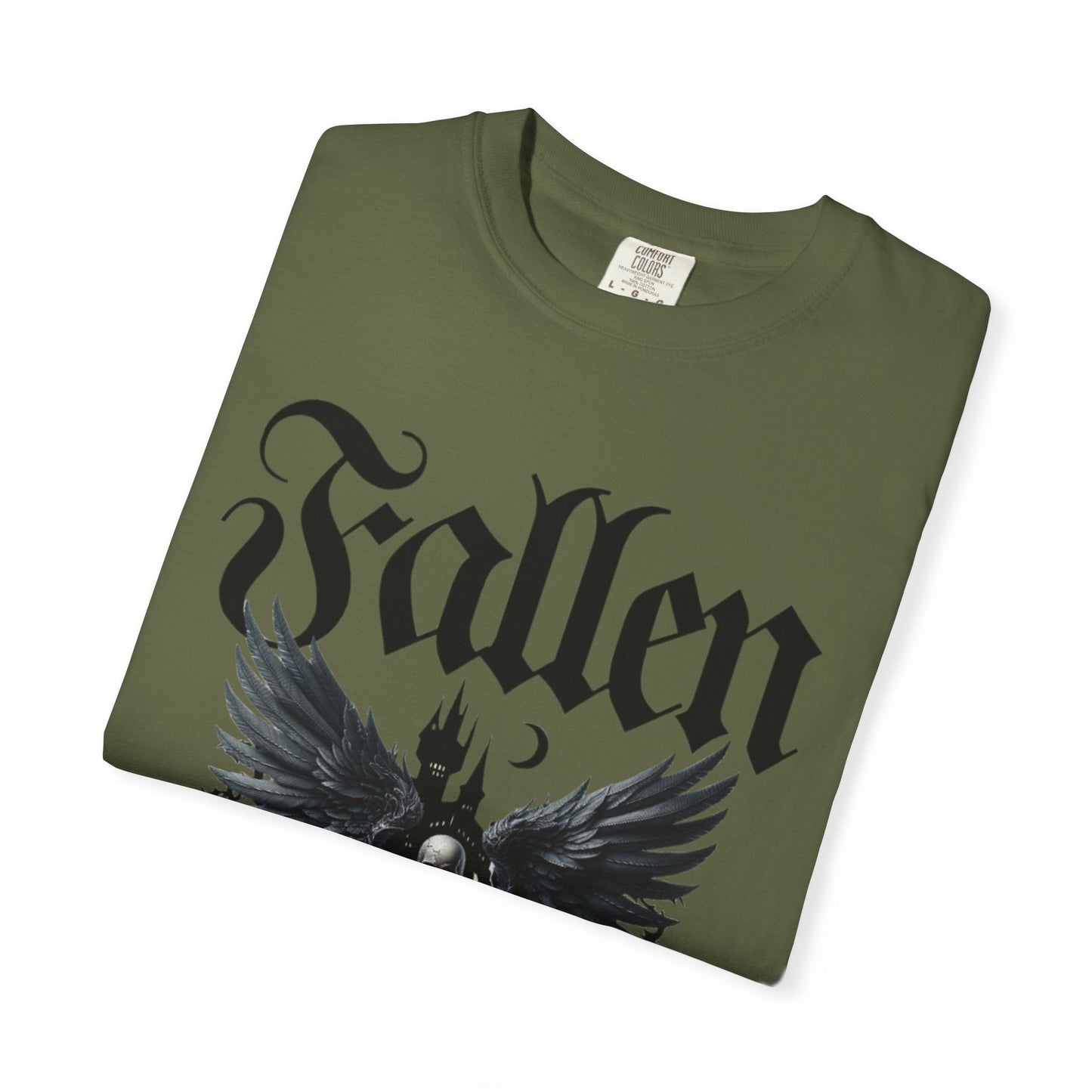 Fallen angel gothic t-shirt - Dark & Mystical Style - Rock attitude
