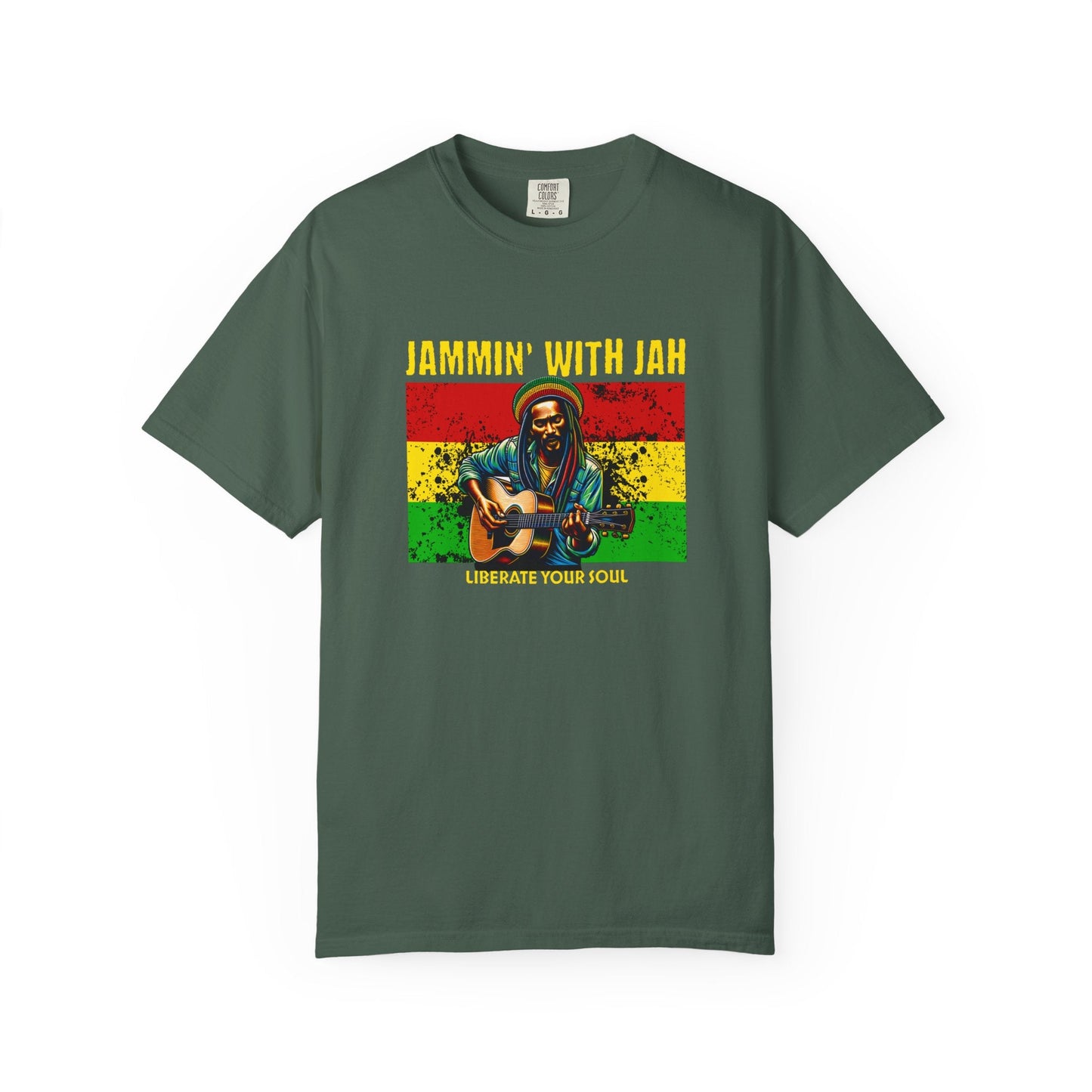 Reggae music artist  t-shirt - Vibrant design for music lovers