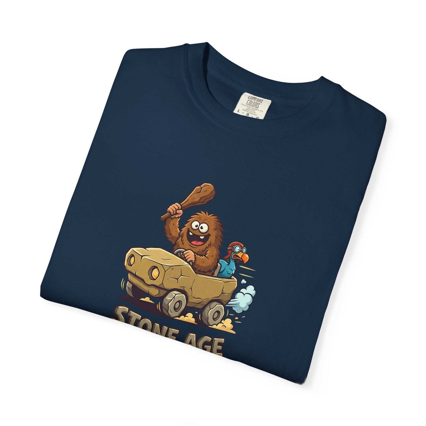 Stone age T-shirt - Soft Garment-Dyed Comfort 