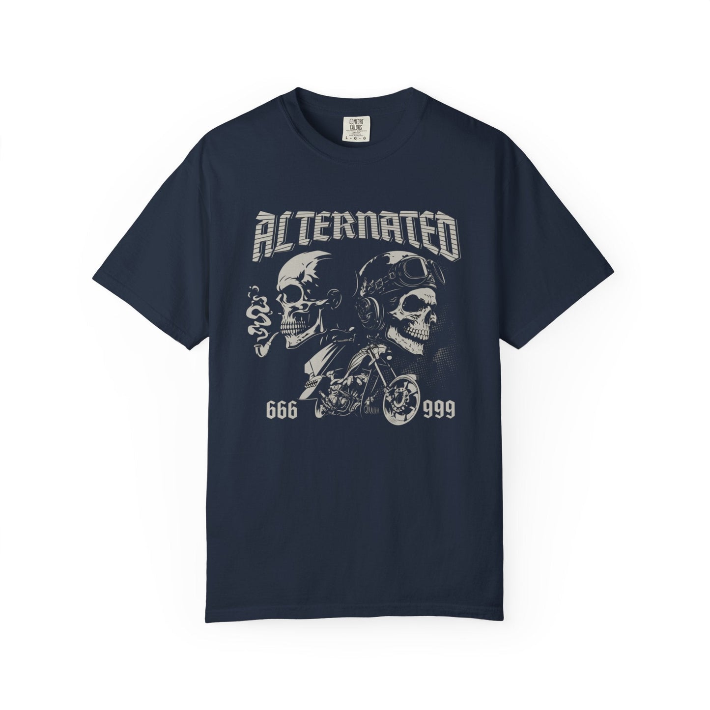 Biker skull unisex t-shirt - Bold & adventurous design