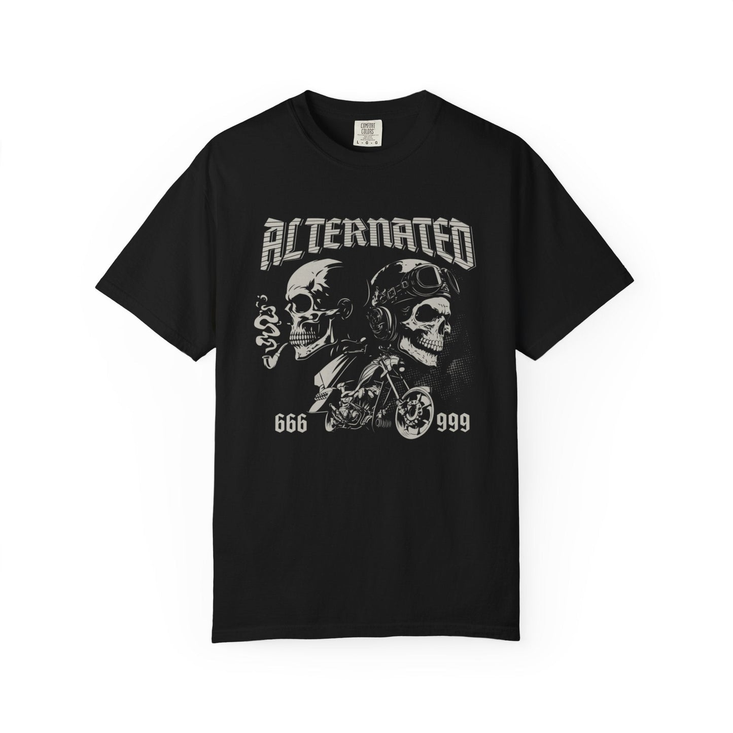 Biker skull unisex t-shirt - Bold & adventurous design