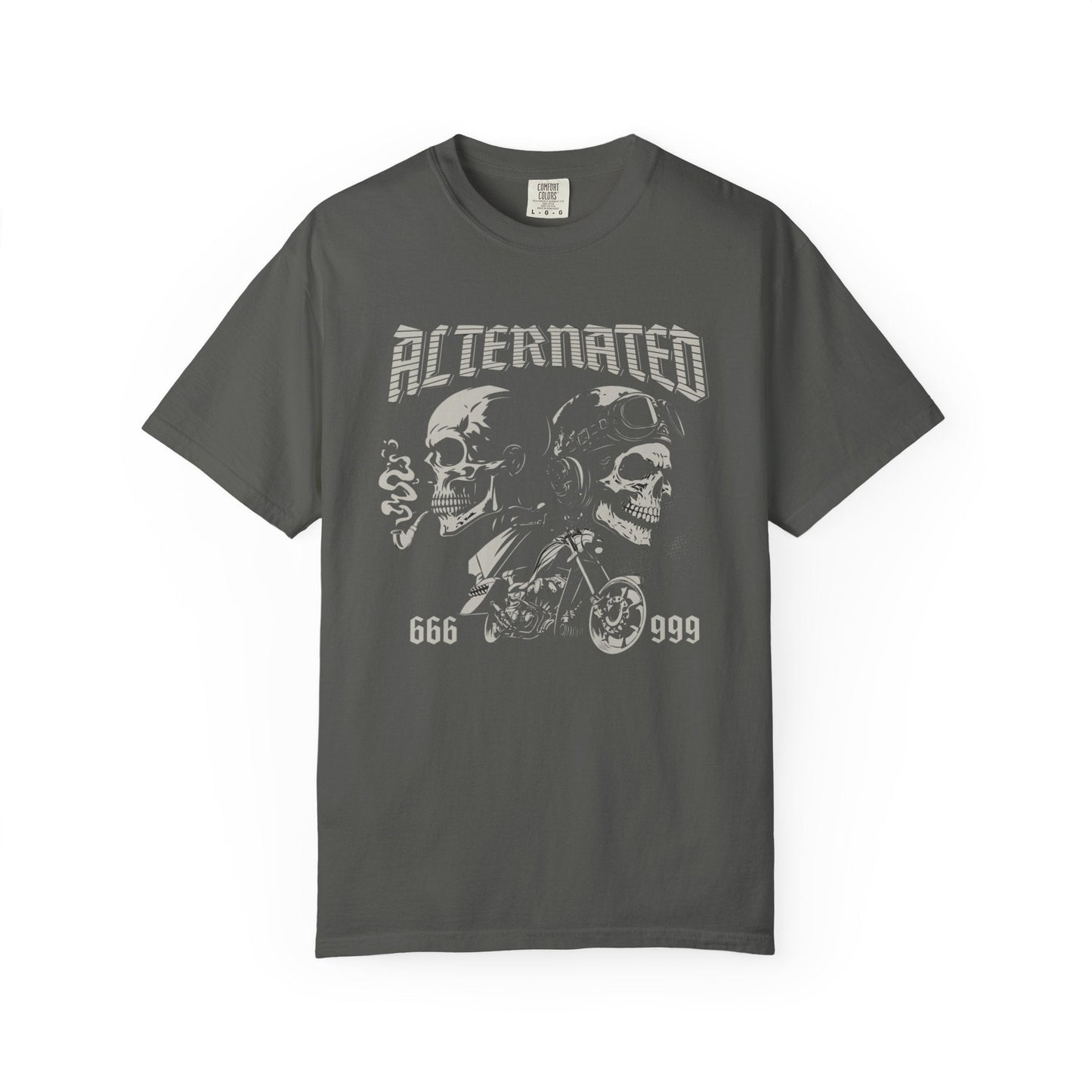 Biker skull unisex t-shirt - Bold & adventurous design
