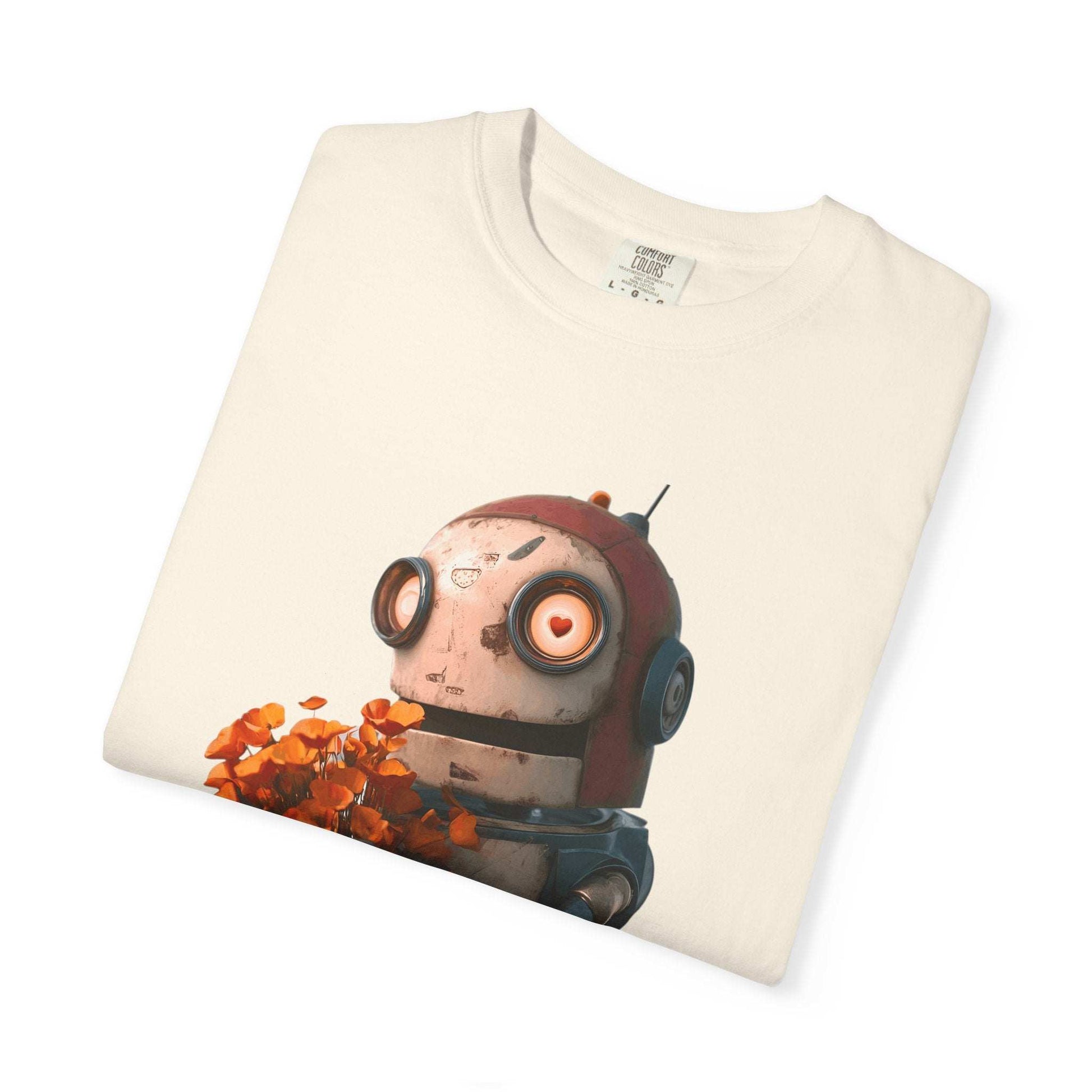A Robot's Love Unisex Cool T-shirt 