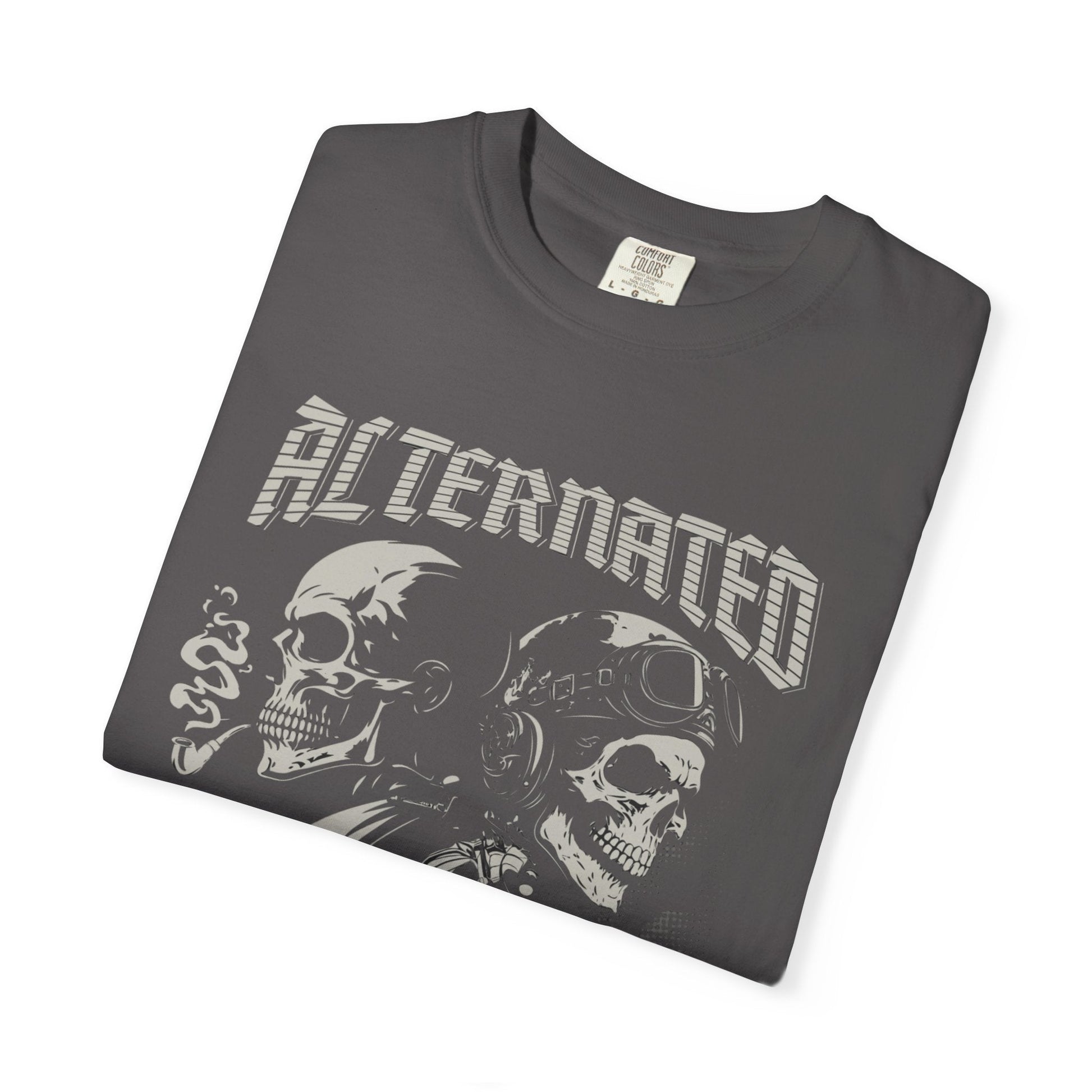 Biker skull unisex t-shirt - Bold & adventurous design