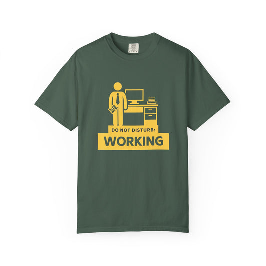 Office work unisex t-shirt - Modern 'DO NOT' design graphic style
