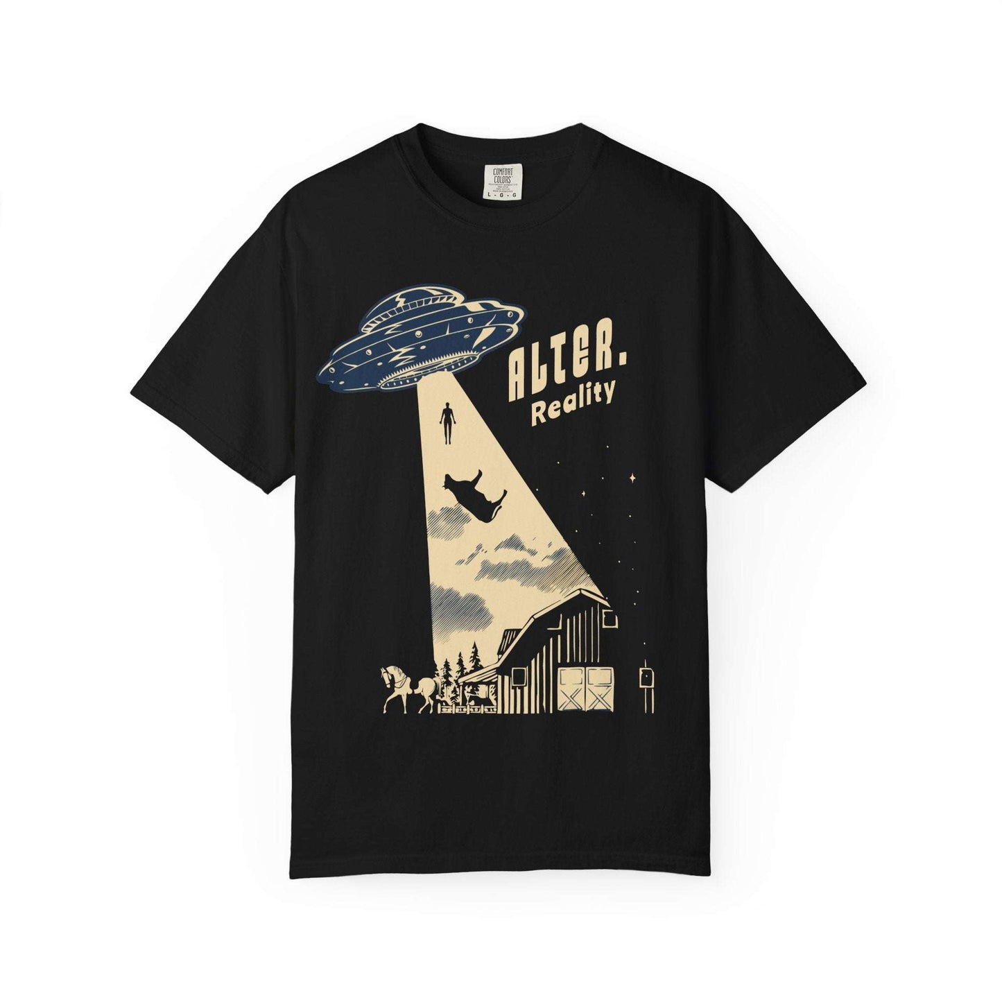 UFO abduction cool t-shirt