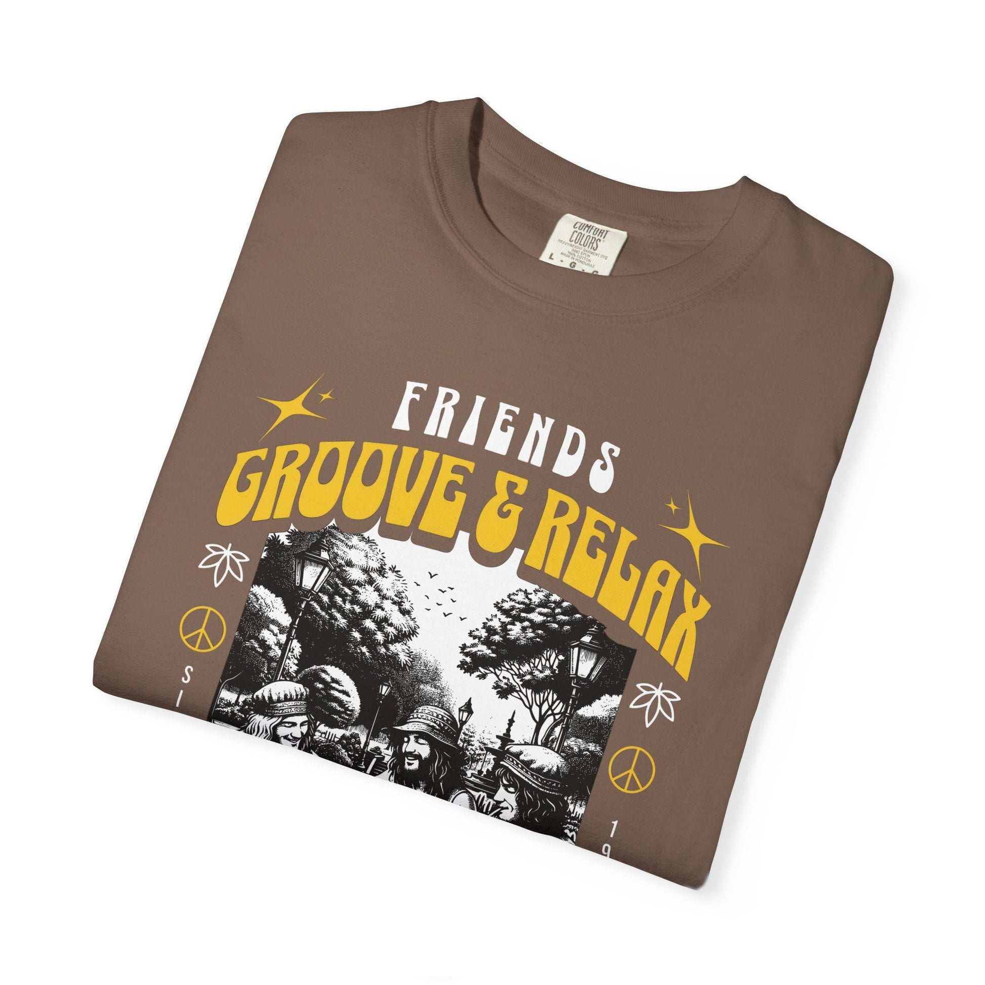 Hippies and Friends Vintage Groove T-Shirt - Relaxed Style & Comfort