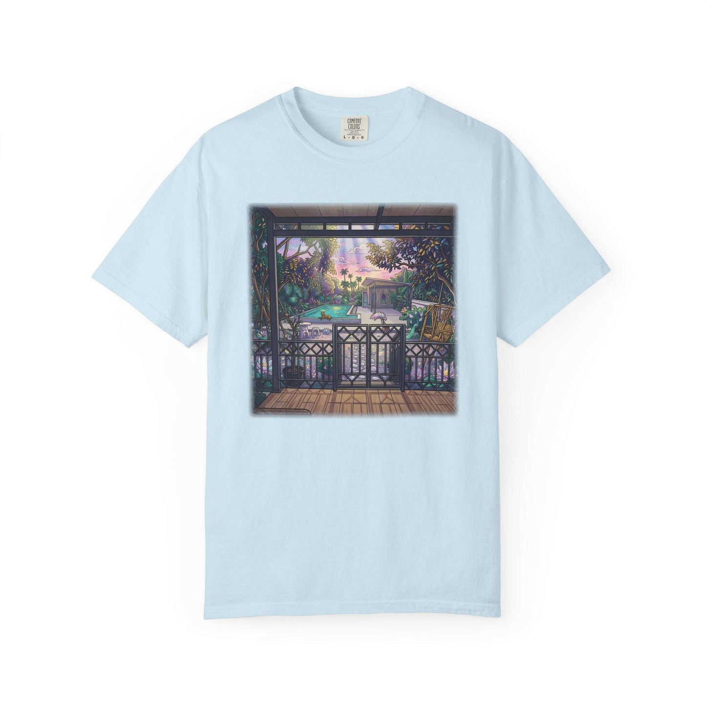 Heaven house view unisex t-shirt