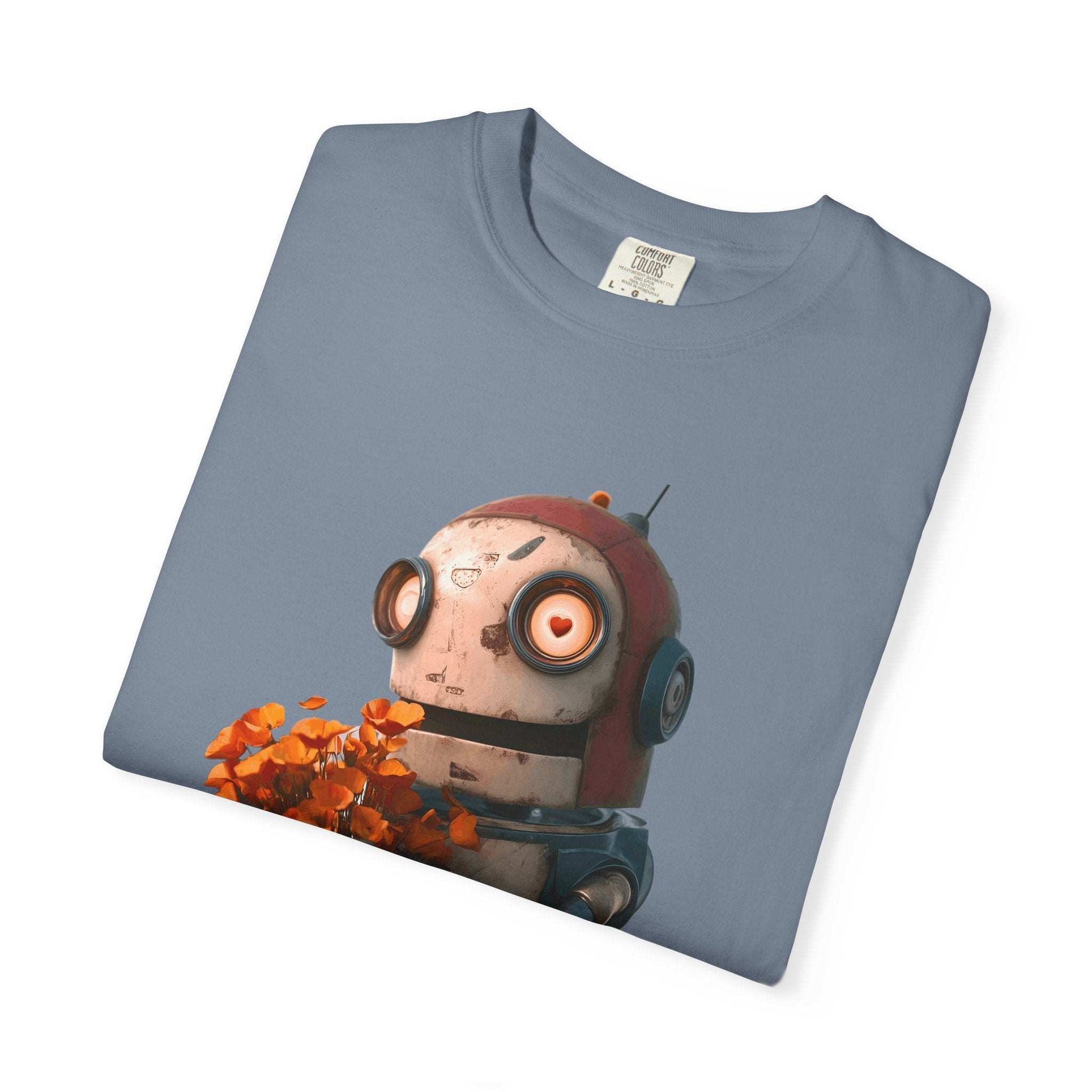 A Robot's Love Unisex Cool T-shirt 