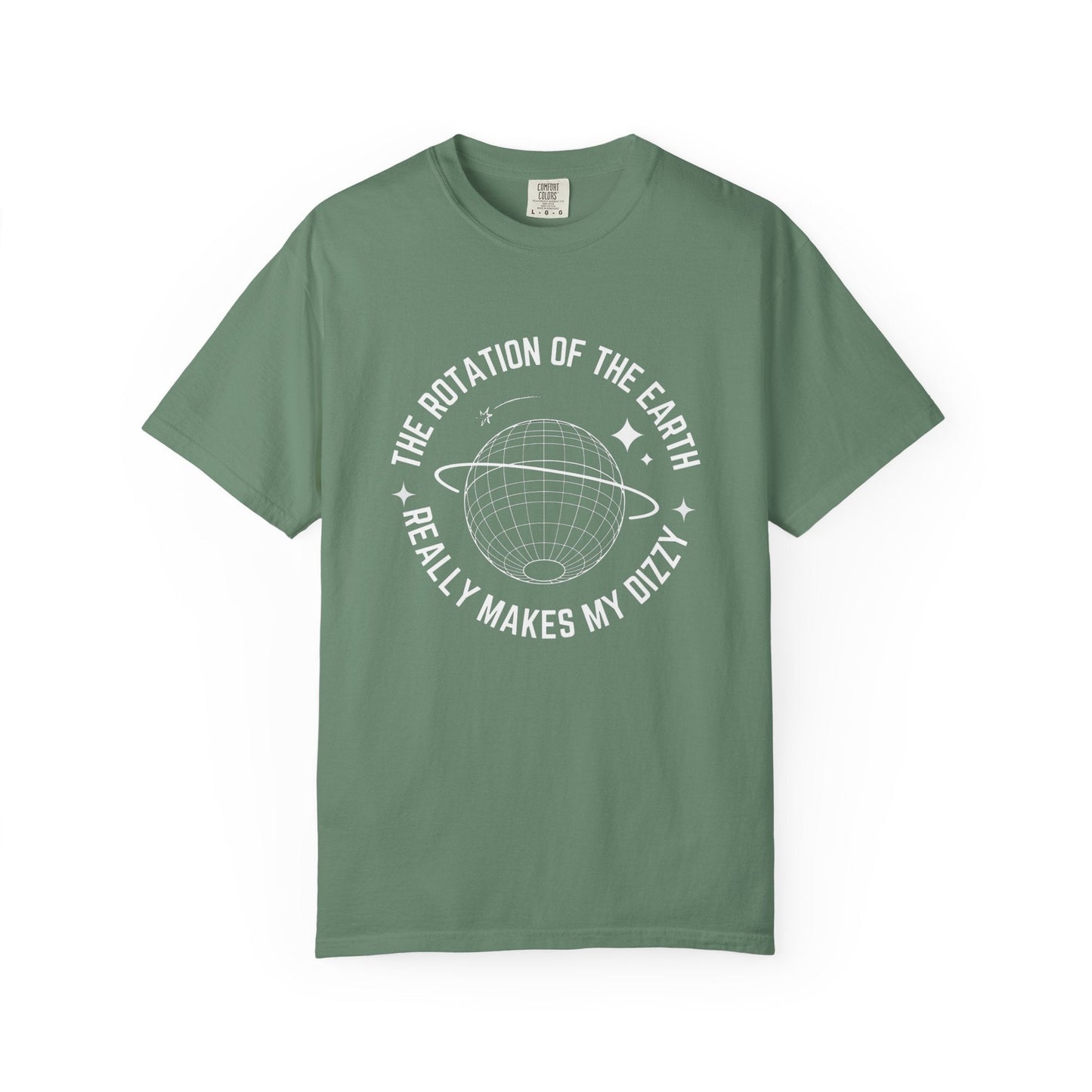 Earth rotation t-shirt - Unique globe design for adventure lovers