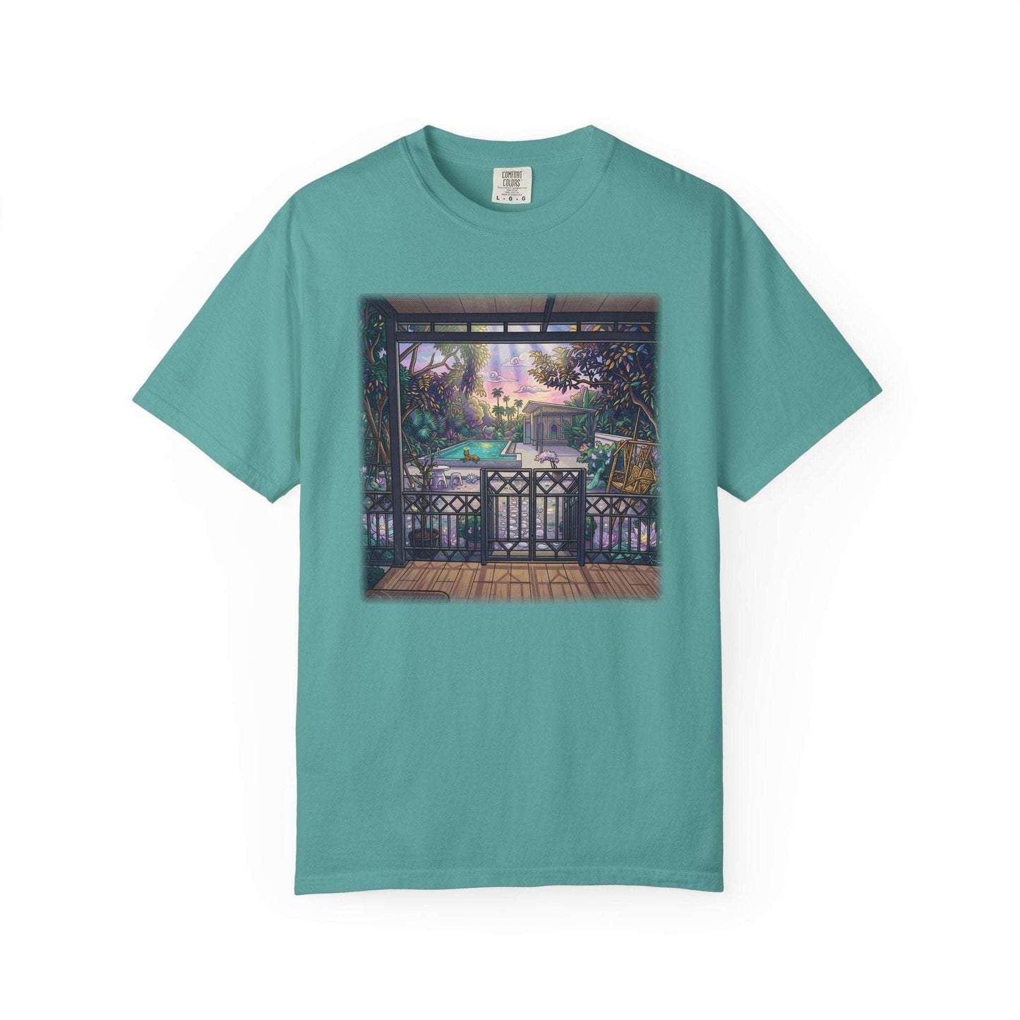 Heaven house view unisex t-shirt