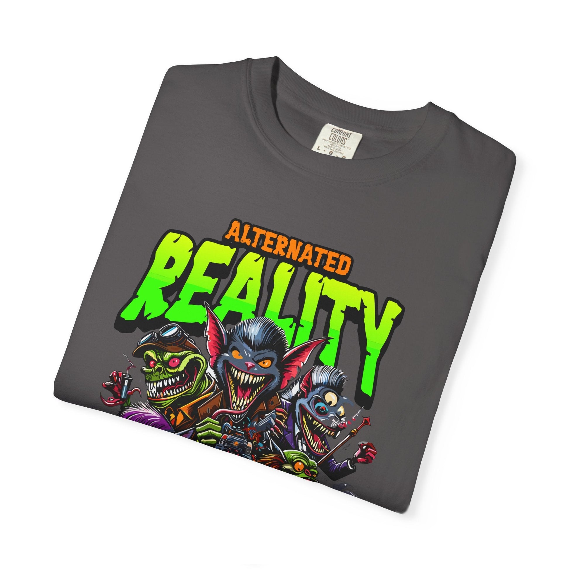 Funny monsters T-shirt with vintage hot rod graphic design