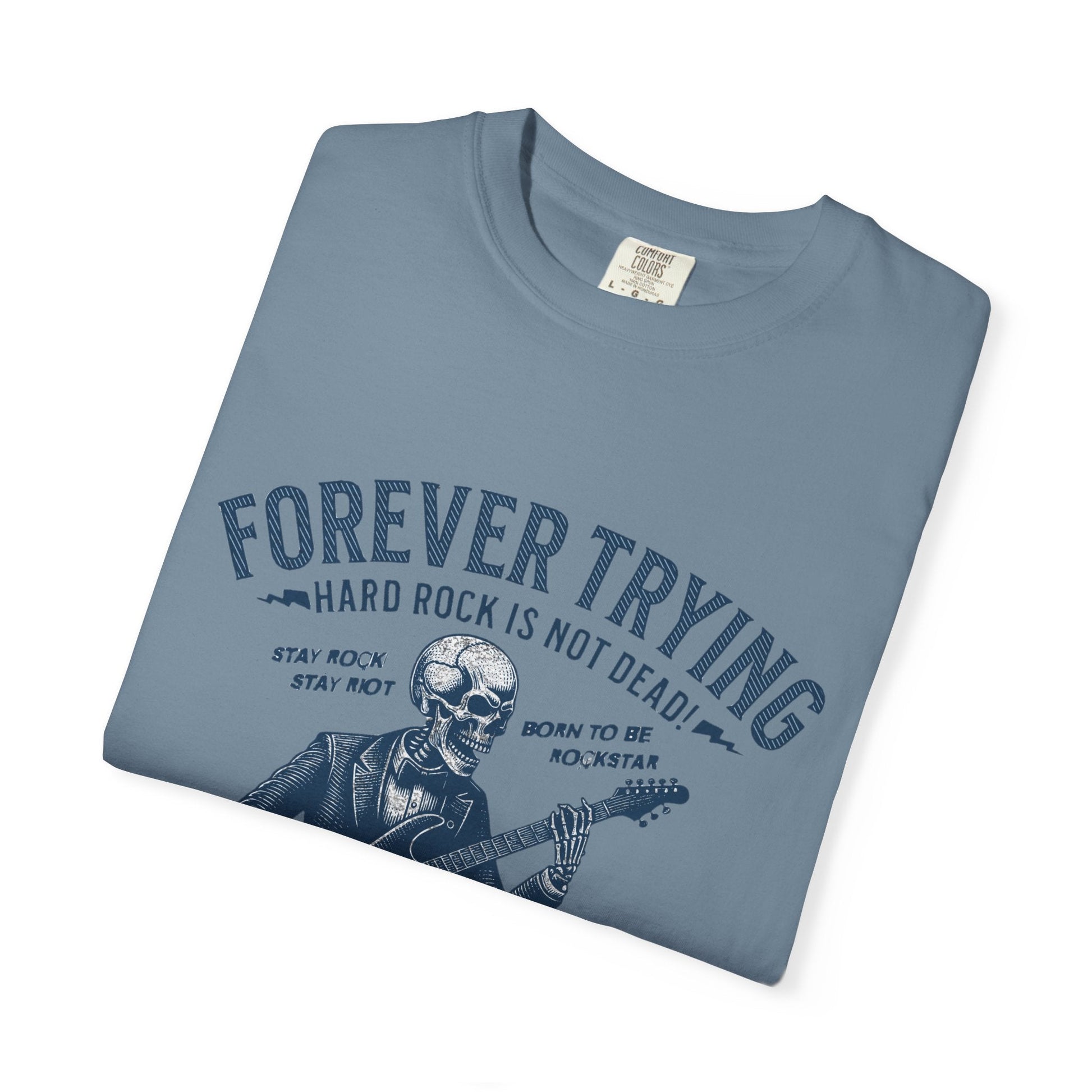Rose rocker guitarist: stylish t-shirt for rockers