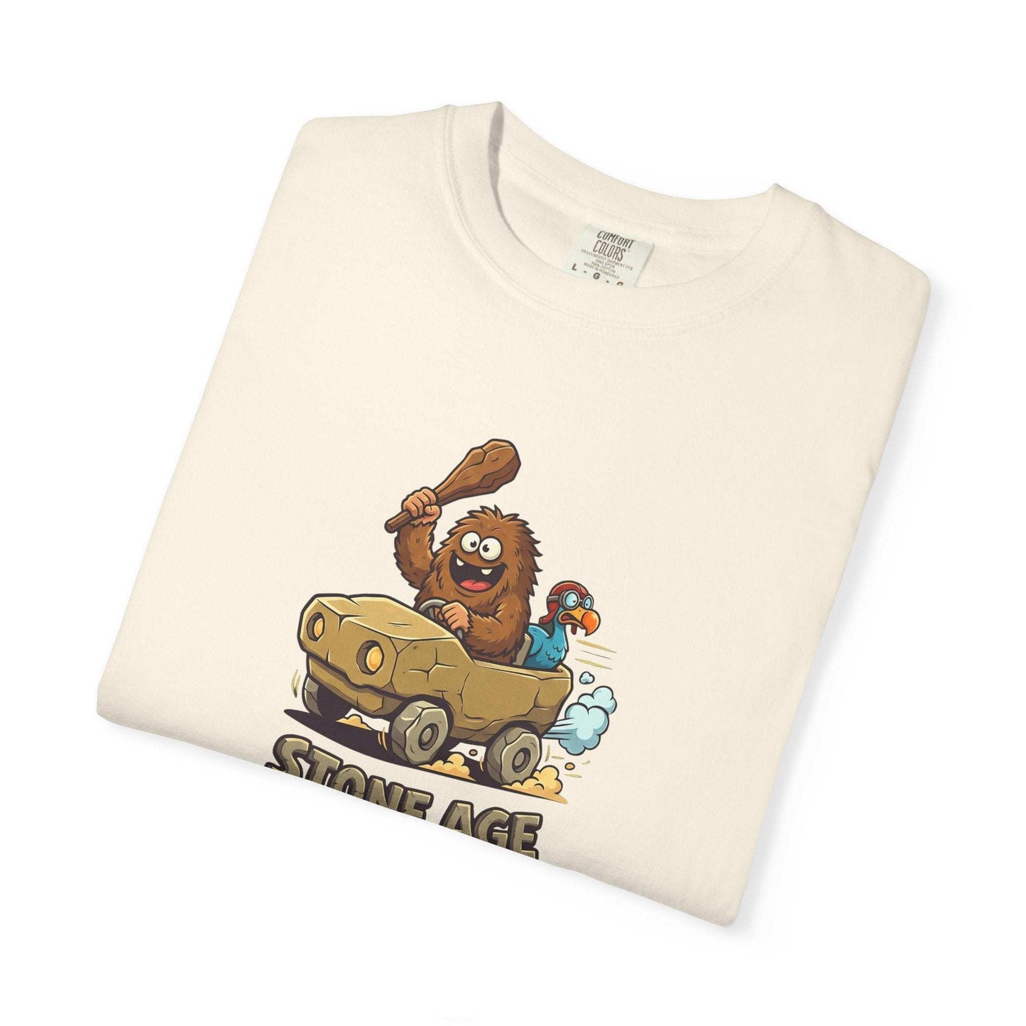 Stone age T-shirt - Soft Garment-Dyed Comfort 