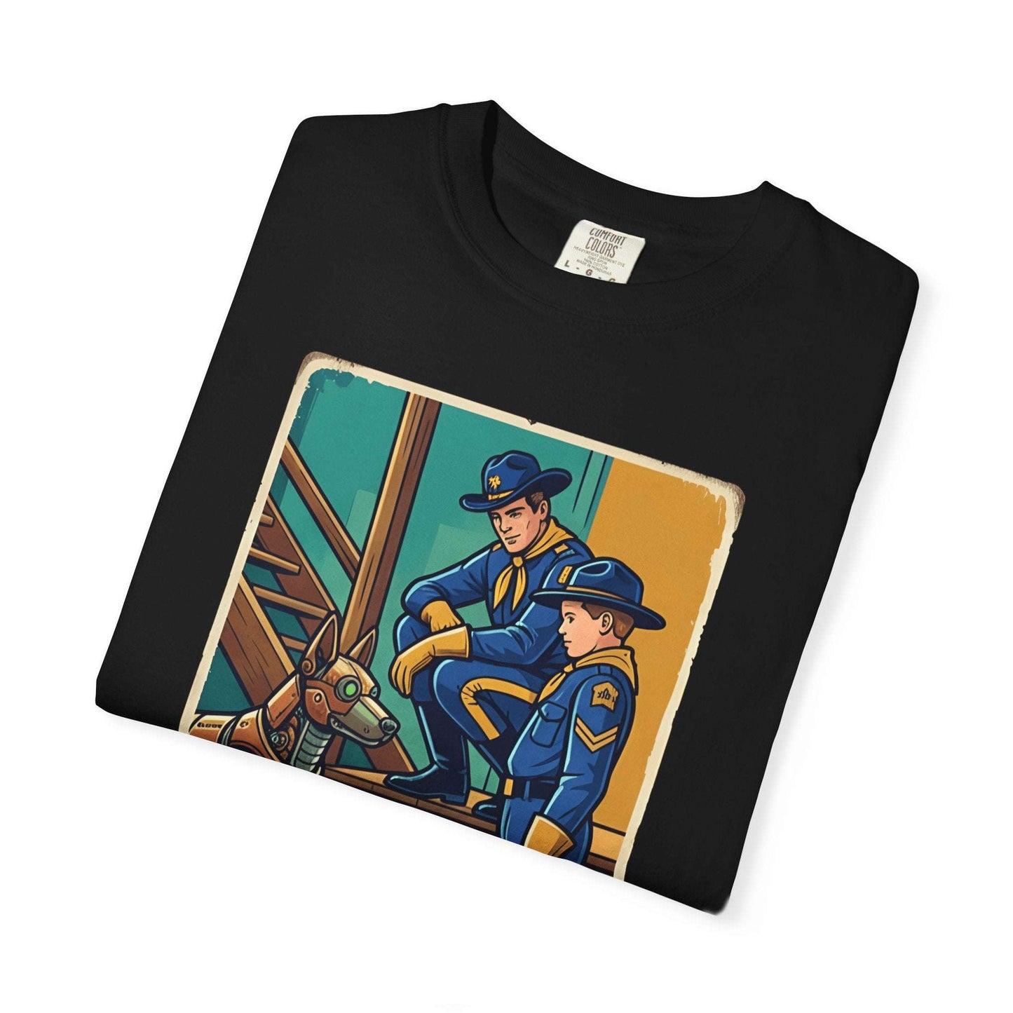 Clang Tintin Robot Dog T-Shirt for Classic TV lovers
