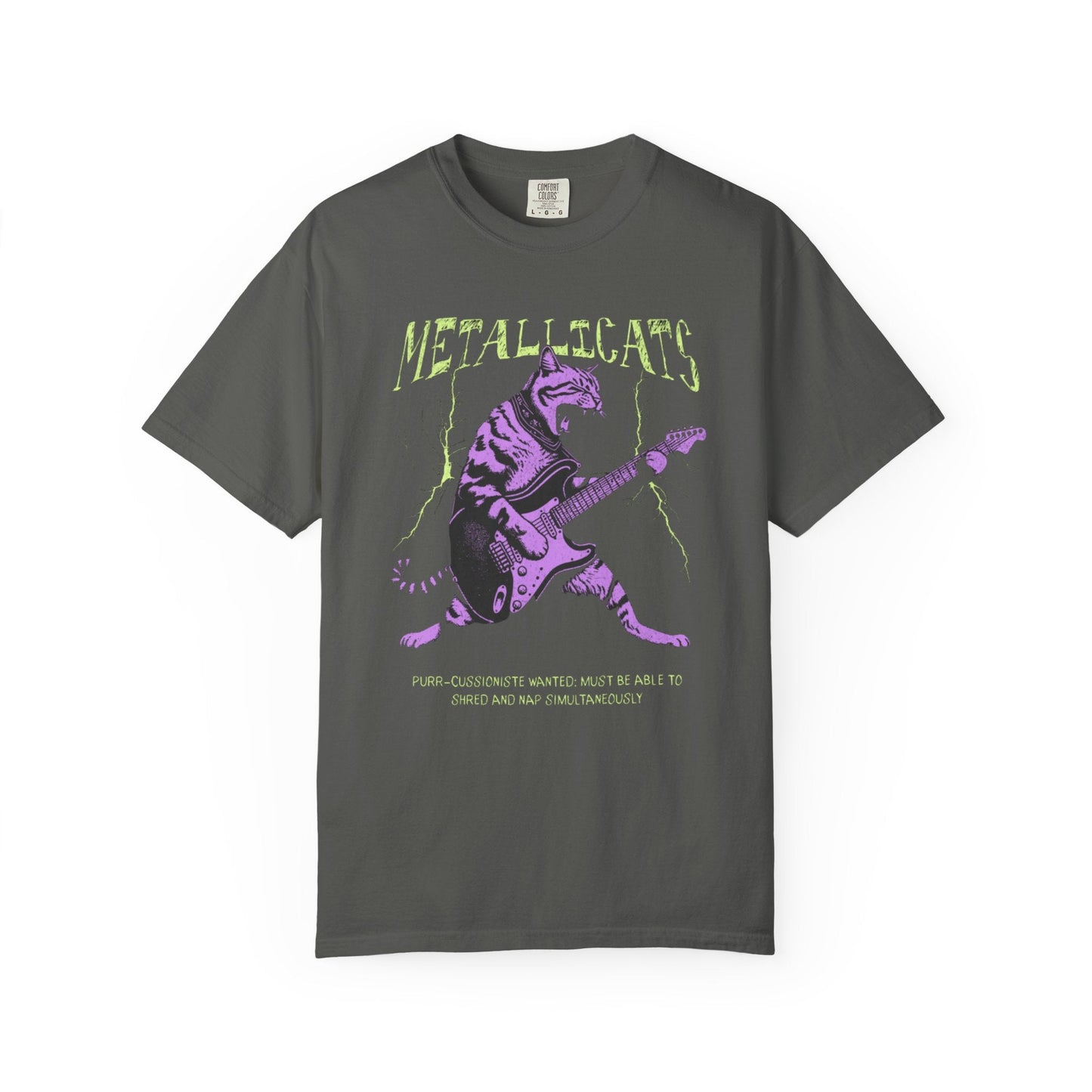 Metallicats  t-shirt vintage music apparel humour
