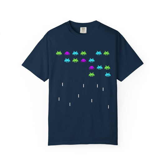 Space invader 80' T-shirt - Retro Arcade Game Nostalgic Gaming Tee