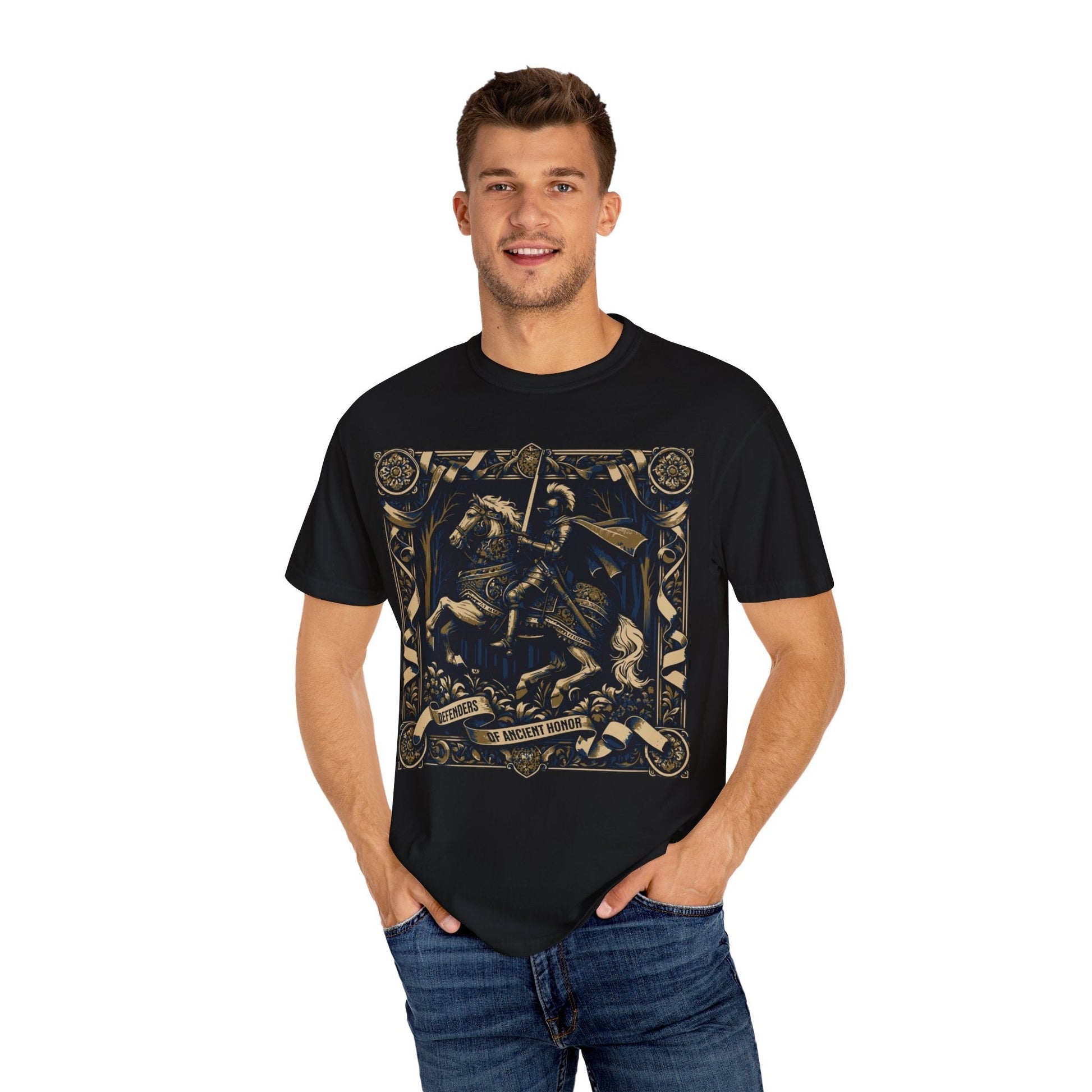 Fantasy knight t-shirt - Epic adventure & chivalry design