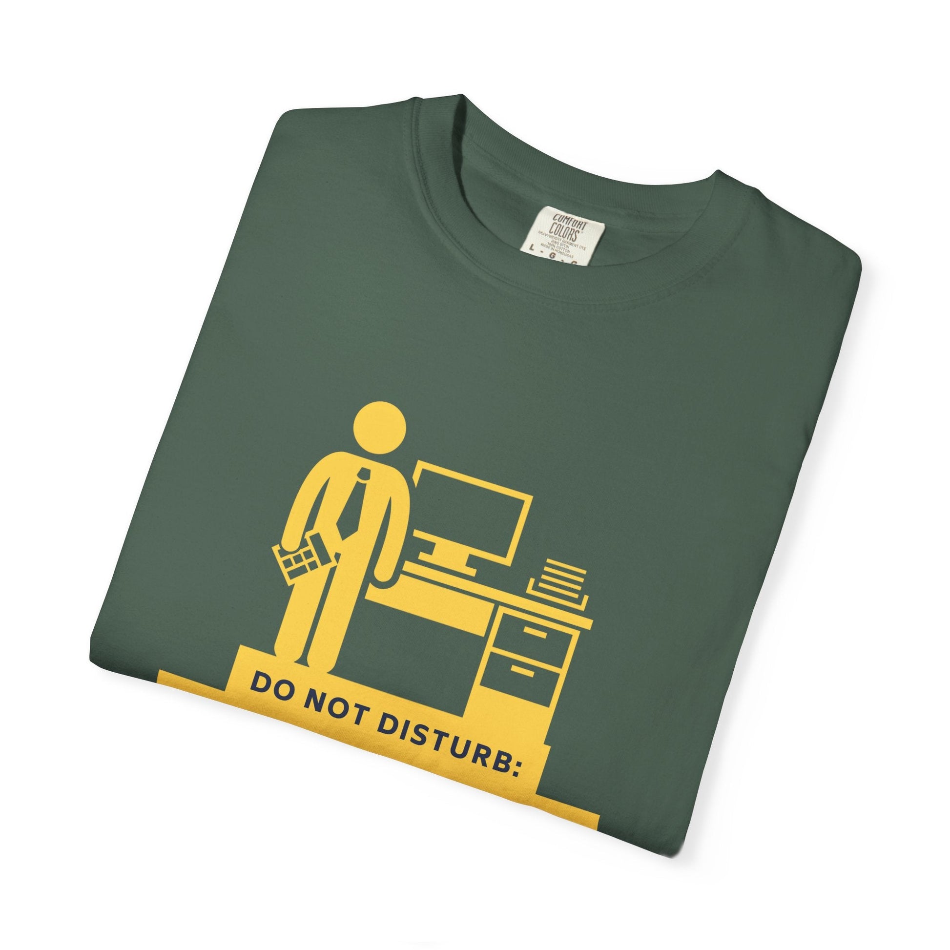 Office work unisex t-shirt - Modern 'DO NOT' design graphic style